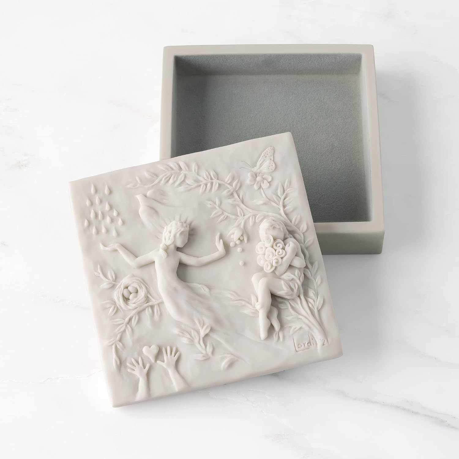 image:imageWillow Tree A Healing Wish Sculpted Jewelry Keepsake Box Designed by Artist Susan Lordi Includes Enclosure Card Sentimental Gift for Loved Ones Meaningful Message InsideQuiet Strength