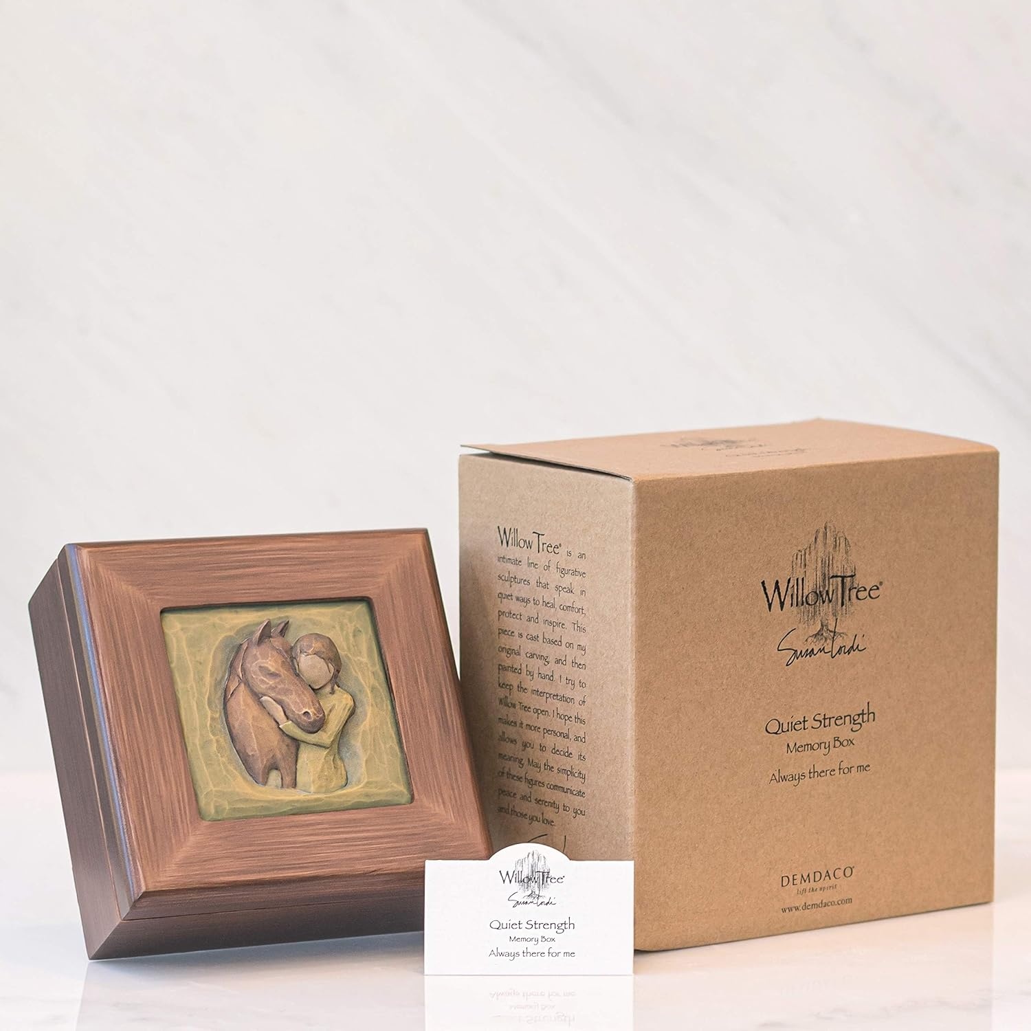 image:imageWillow Tree A Healing Wish Sculpted Jewelry Keepsake Box Designed by Artist Susan Lordi Includes Enclosure Card Sentimental Gift for Loved Ones Meaningful Message InsidePrayer of Peace