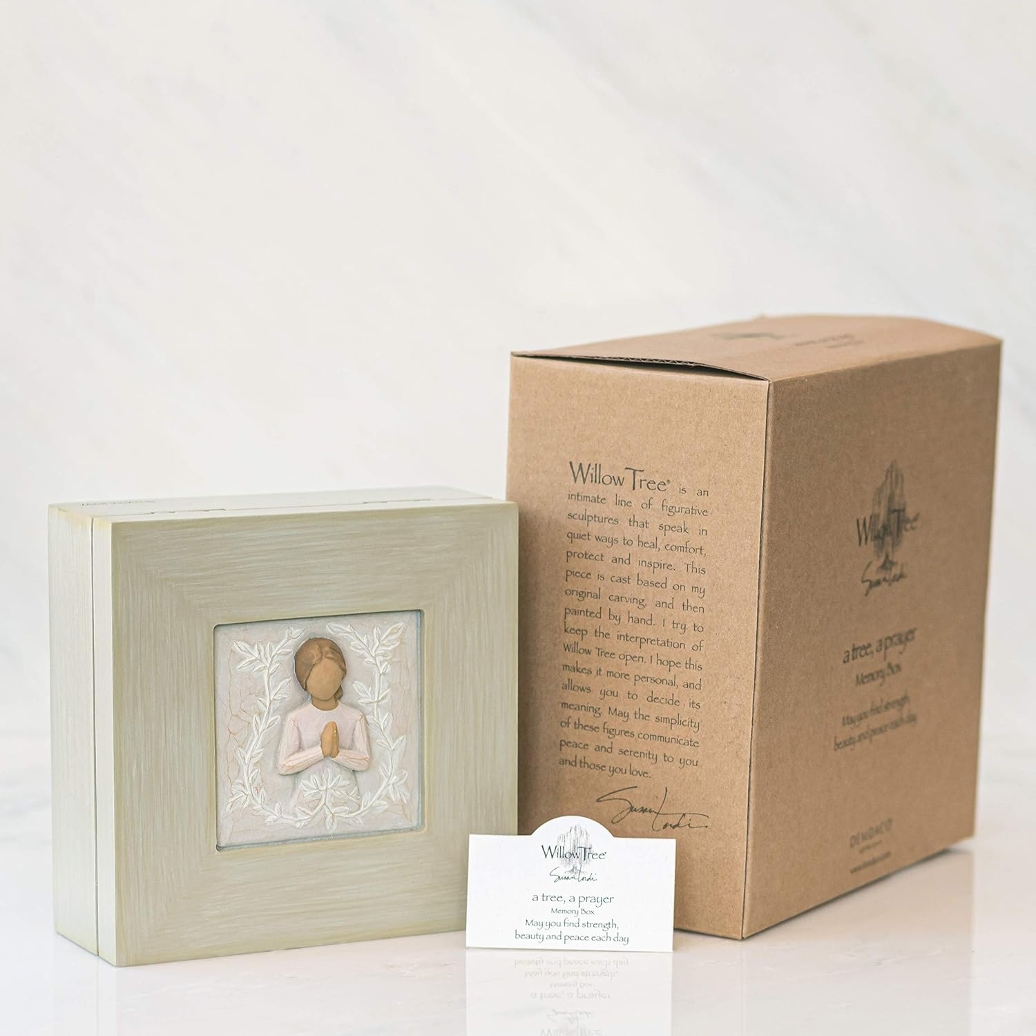image:imageWillow Tree A Healing Wish Sculpted Jewelry Keepsake Box Designed by Artist Susan Lordi Includes Enclosure Card Sentimental Gift for Loved Ones Meaningful Message Insidea tree