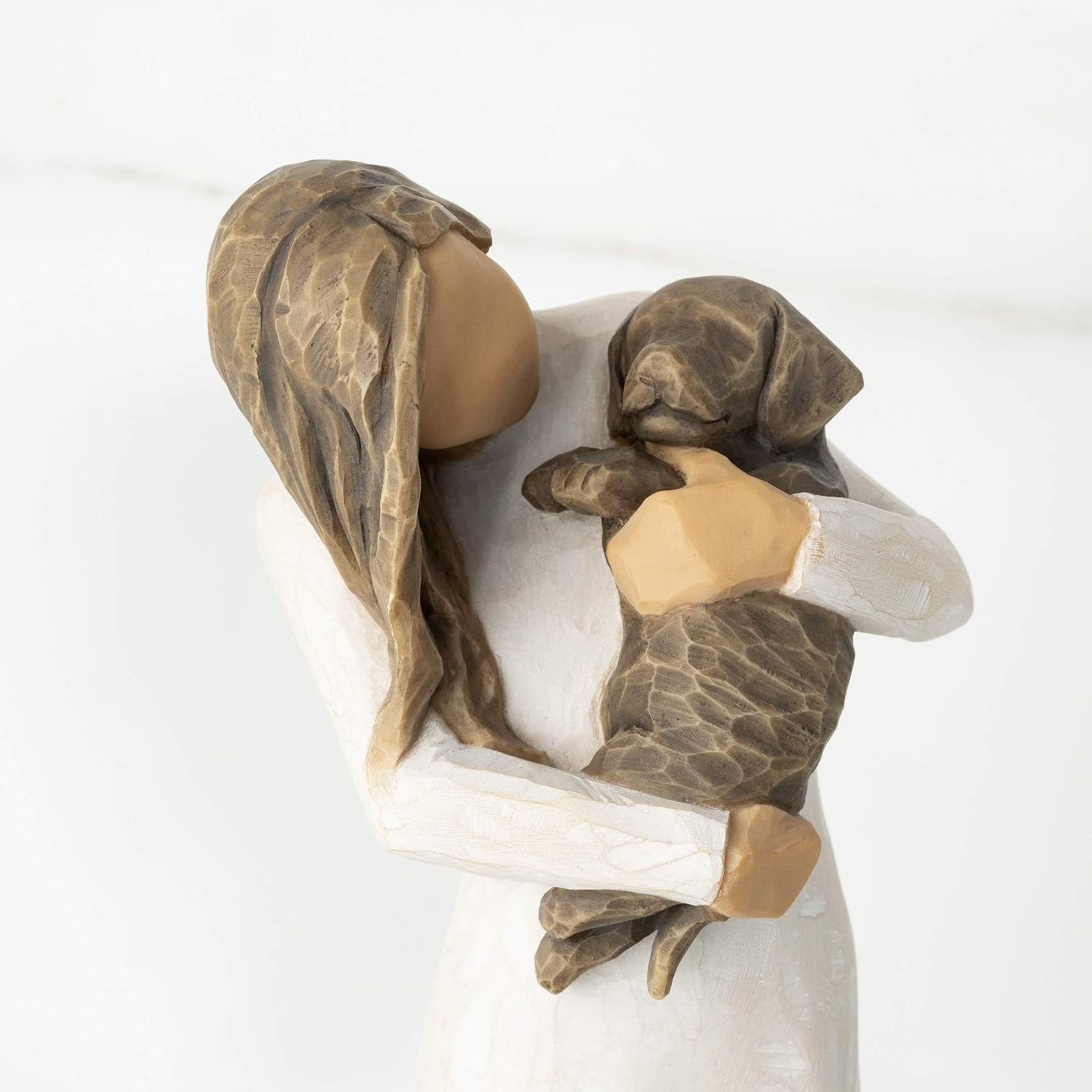 image:imageWillow Tree Adorable You Dark Dog A Joyful Friendship Expresses Relationship with a MuchLoved Pet Dog Sculpted HandPainted Figure Cast from a Susan Lordi Original Carving Gift for Dog Lovers Celebrates the Loving Bond Between People and Their DogsDark Brown Dog