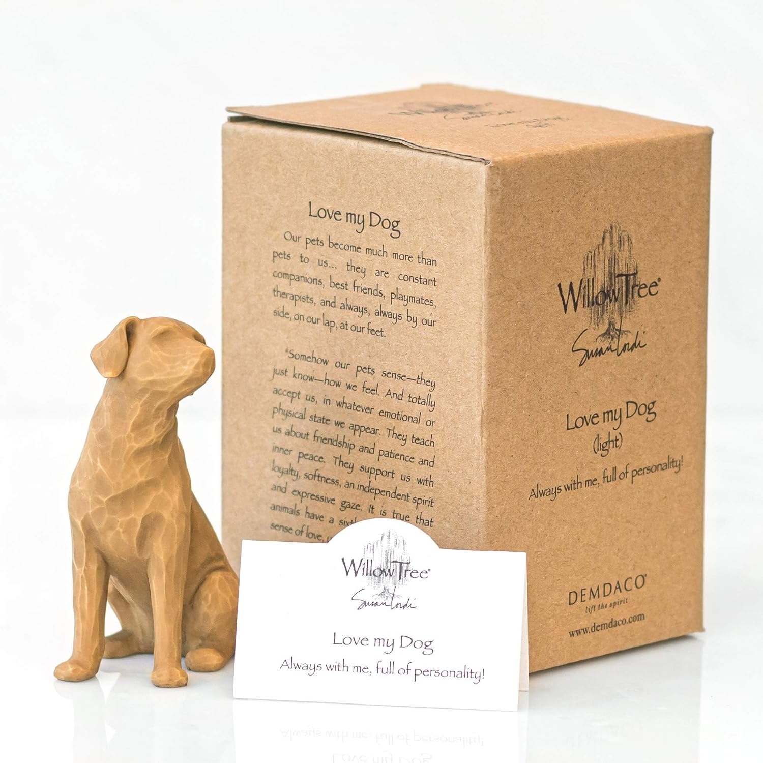 image:imageWillow Tree Adorable You Golden Dog A Joyful Friendship Expresses Relationship with a MuchLoved Pet Dog Sculpted HandPainted Figure Cast from a Susan Lordi Original Carving Gift for Dog Lovers Celebrates the Loving Bond Between People and Their DogsAdorable You Golden Dog