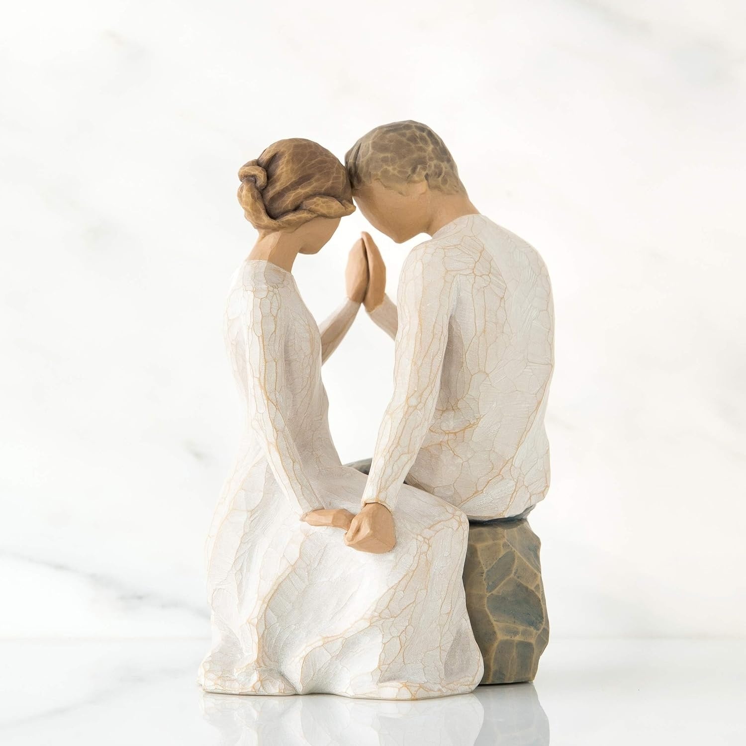 image:imageWillow Tree Around You Sculpted HandPainted Figure Cast from a Susan Lordi Original Carving Expression of Love and Caring Display on Shelf Table or Mantel Fitted Gift BoxAround You