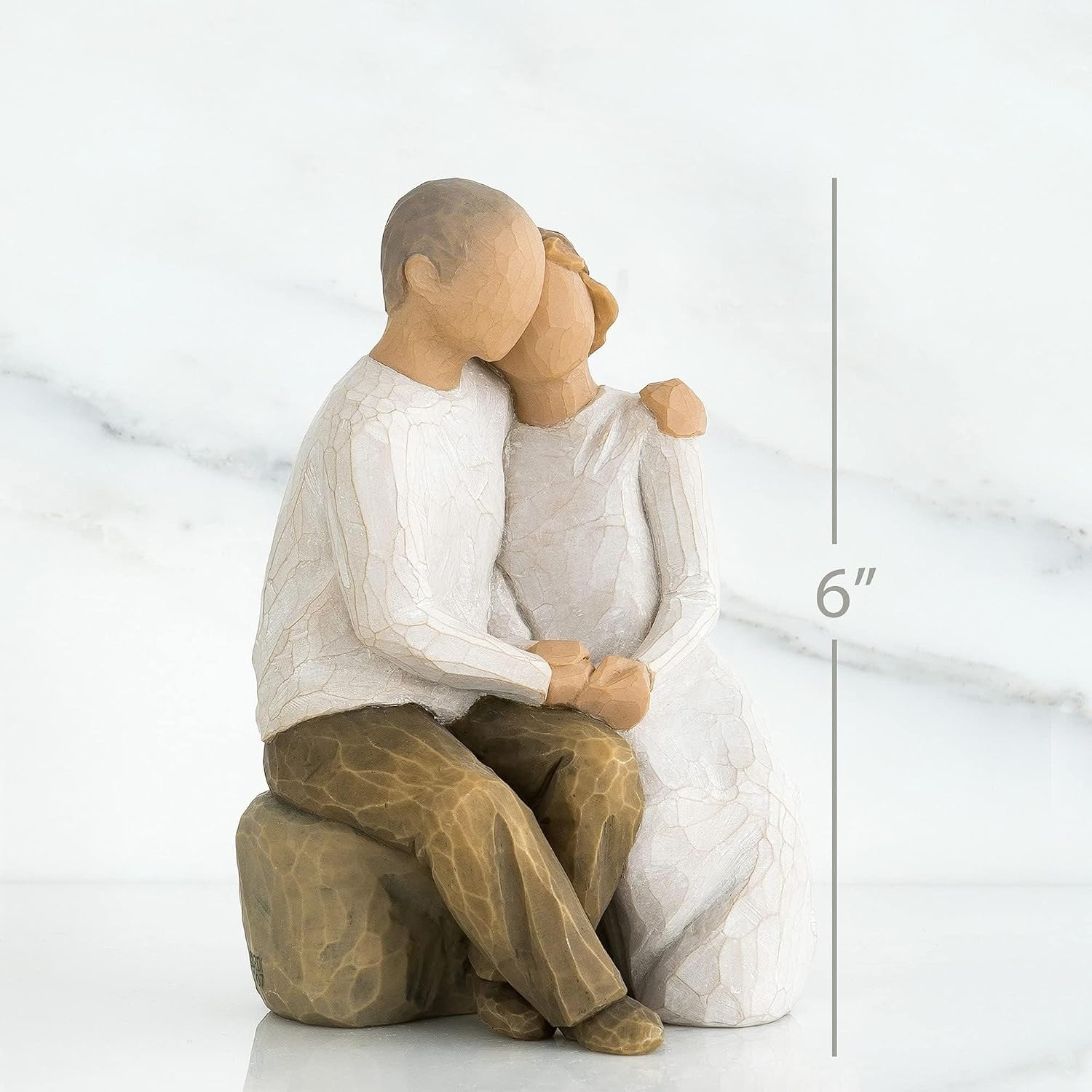 image:imageWillow Tree Around You Sculpted HandPainted Figure Cast from a Susan Lordi Original Carving Expression of Love and Caring Display on Shelf Table or Mantel Fitted Gift BoxAnniversary