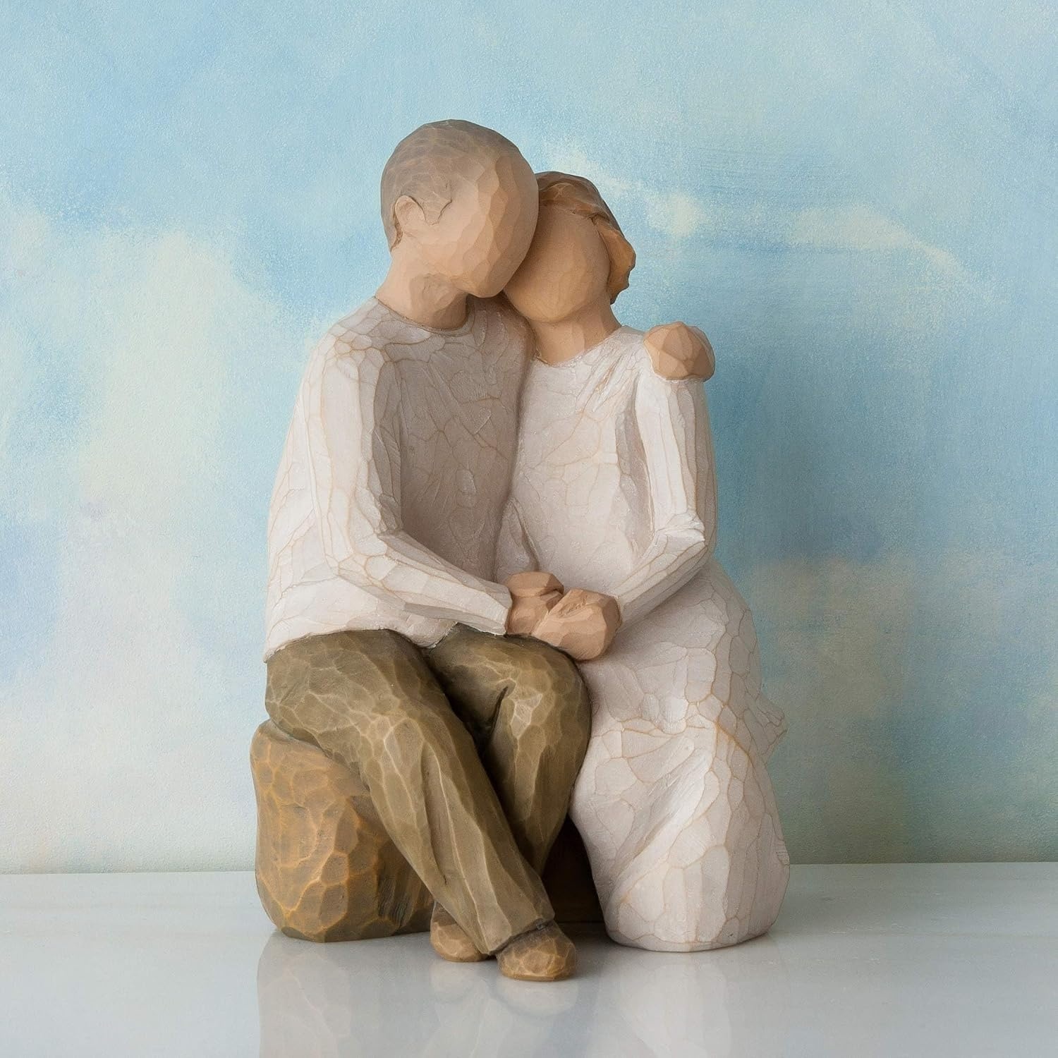 image:imageWillow Tree Around You Sculpted HandPainted Figure Cast from a Susan Lordi Original Carving Expression of Love and Caring Display on Shelf Table or Mantel Fitted Gift BoxAnniversary