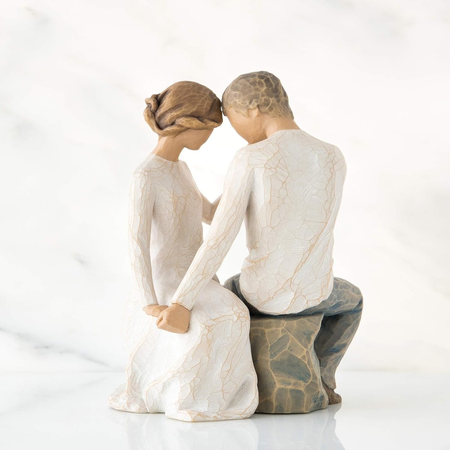 image:imageWillow Tree Around You Sculpted HandPainted Figure Cast from a Susan Lordi Original Carving Expression of Love and Caring Display on Shelf Table or Mantel Fitted Gift BoxAround You