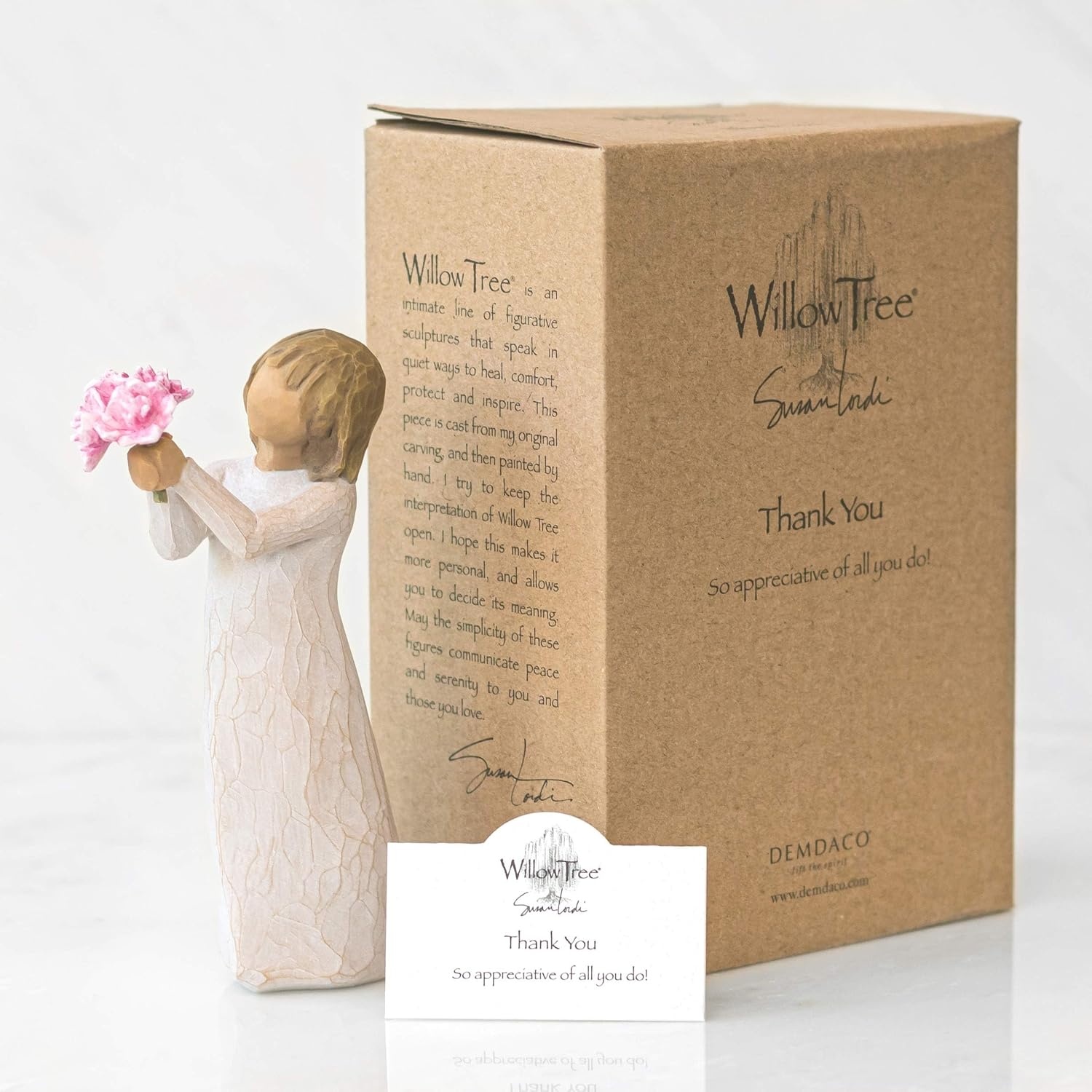 image:imageWillow Tree Blessings Sculpted HandPainted Figure Cast from a Susan Lordi Original Carving Thoughtful Keepsake Gift for Loved Ones Includes Enclosure Card Fitted Gift BoxThank You