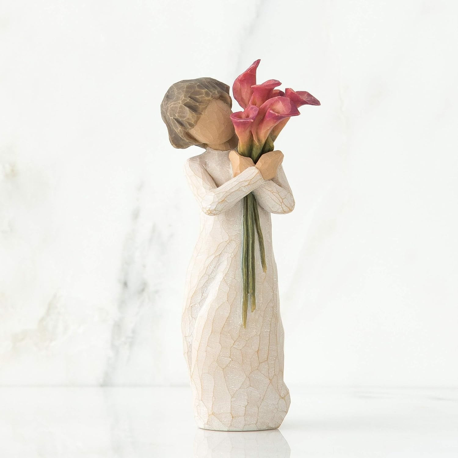image:imageWillow Tree Bloom Sculpted HandPainted Figure Cast from a Susan Lordi Original Carving Meaningful Gift Celebrating Nature Family Home and Belonging Fitted Gift BoxBloom