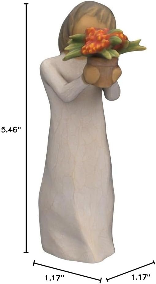 image:imageWillow Tree Bloom Sculpted HandPainted Figure Cast from a Susan Lordi Original Carving Meaningful Gift Celebrating Nature Family Home and Belonging Fitted Gift BoxLittle Things