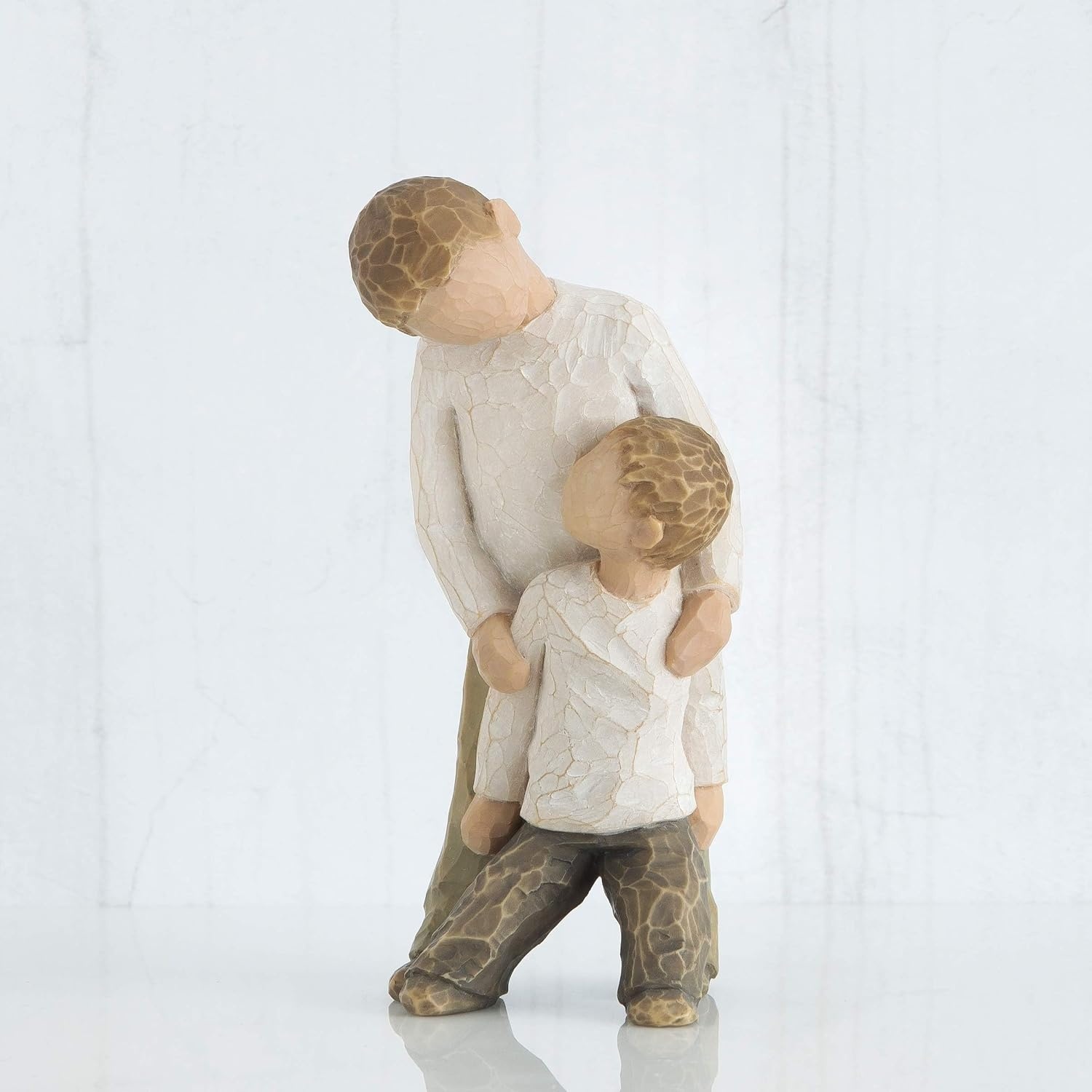 image:imageWillow Tree Brothers Forging a Bond That Lasts a Lifetime Two Boys Leaning Against Each Other Figure Reflects Family Relationships and Best Friends Sculpted HandPainted Figure Cast from a Susan Lordi Original Carving Celebrates Close Bonds Meaningful Relationships Thoughtful Keepsake Gift IdeaBrothers