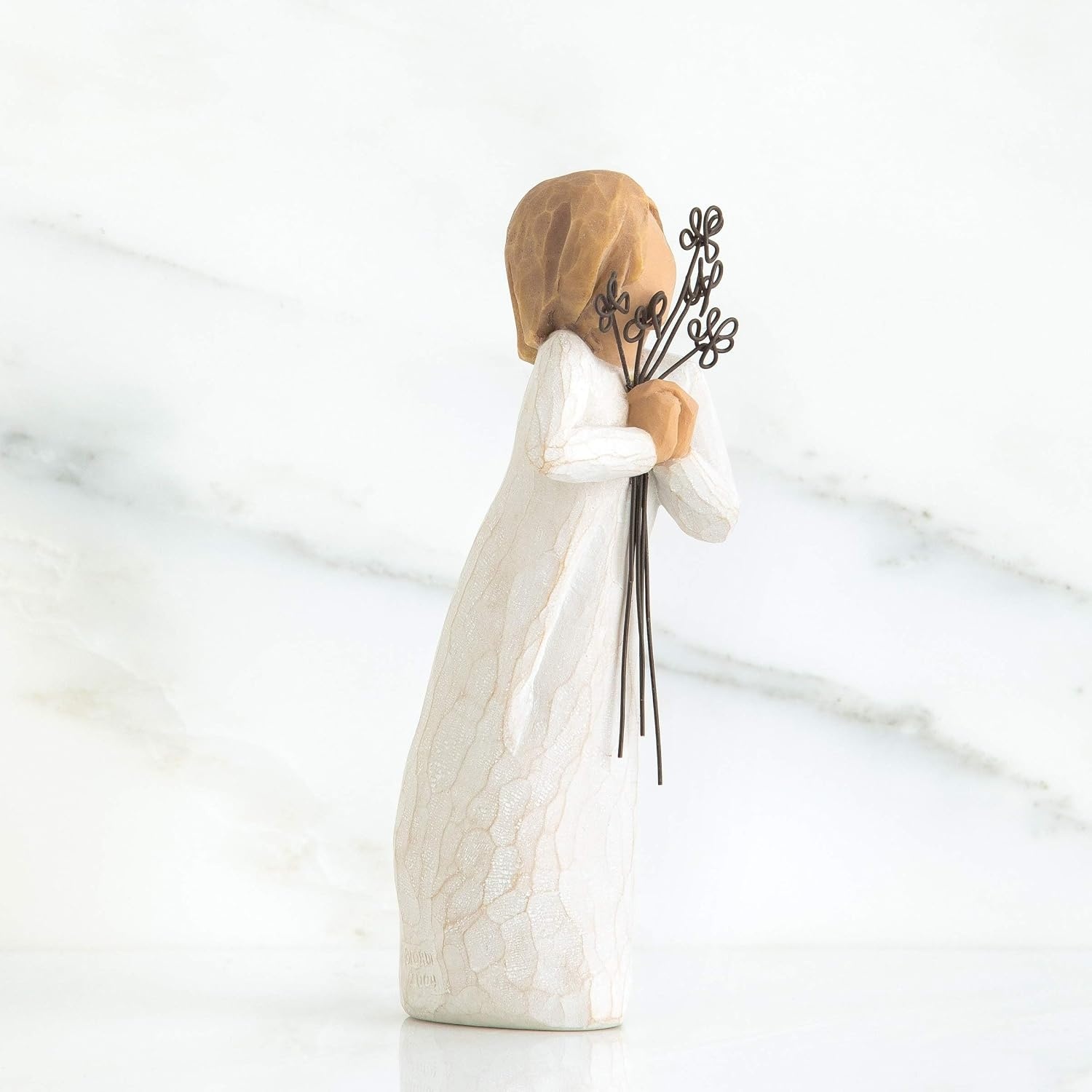 image:imageWillow Tree Friendship Sculpted HandPainted Figure Cast from a Susan Lordi Original Carving Heartfelt Gift Expressing Love and Warmth Display on Shelf Table or MantelFriendship