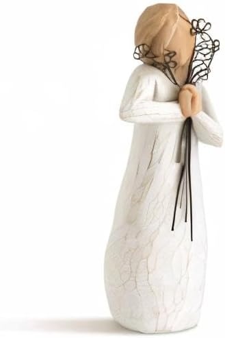 image:imageWillow Tree Friendship Sculpted HandPainted Figure Cast from a Susan Lordi Original Carving Heartfelt Gift Expressing Love and Warmth Display on Shelf Table or MantelFriendship