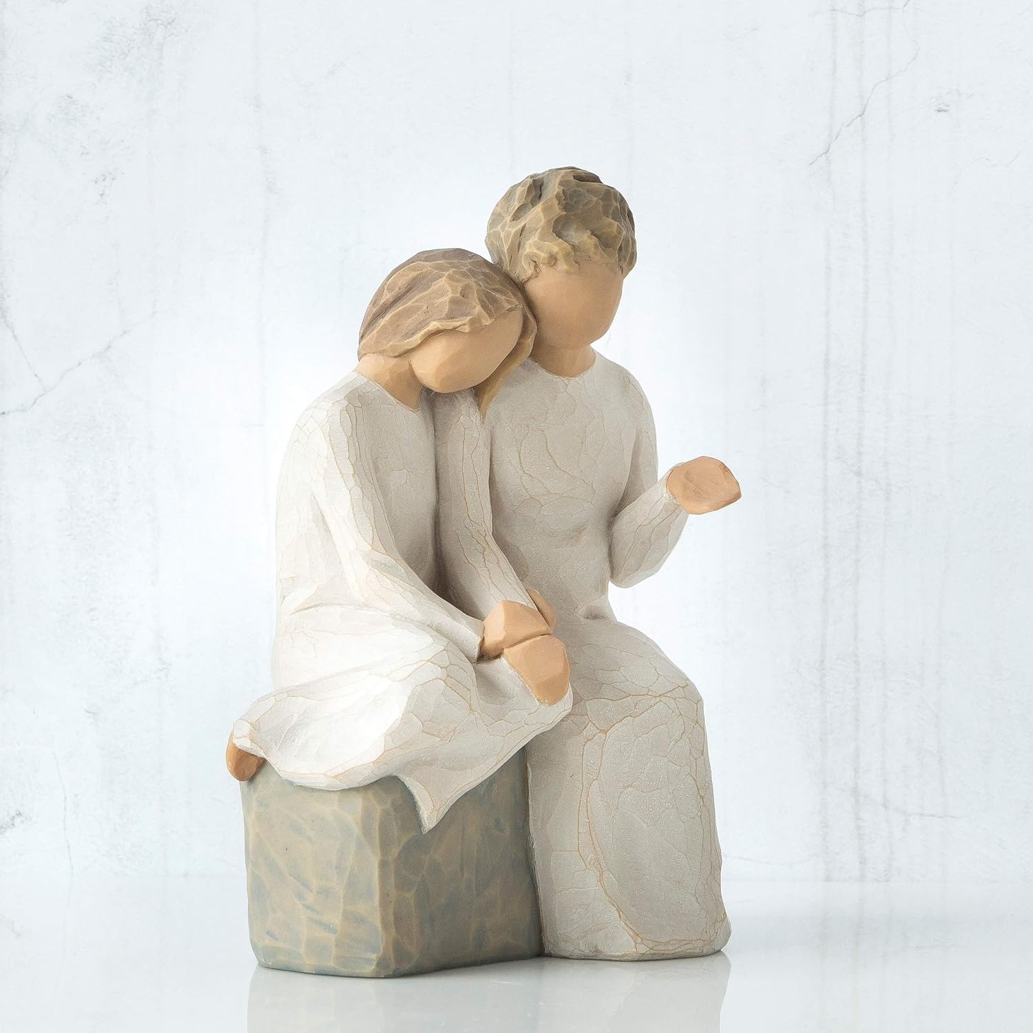 image:imageWillow Tree Grandfather Sculpted HandPainted Figure Cast from a Susan Lordi Original Carving Gift Expressing Love and Caring Includes Enclosure Card Display on Mantelwith My Grandmother
