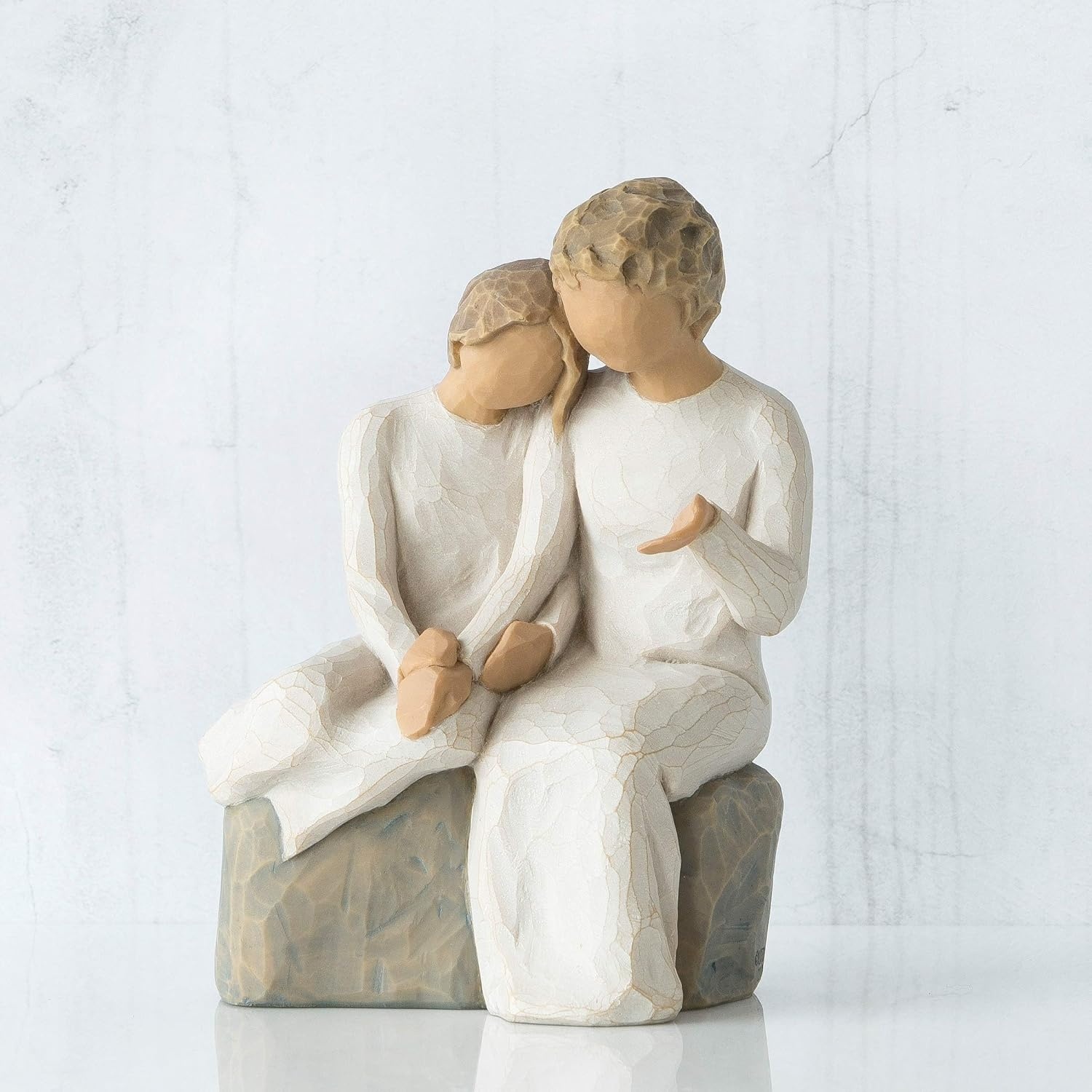 image:imageWillow Tree Grandfather Sculpted HandPainted Figure Cast from a Susan Lordi Original Carving Gift Expressing Love and Caring Includes Enclosure Card Display on Mantelwith My Grandmother