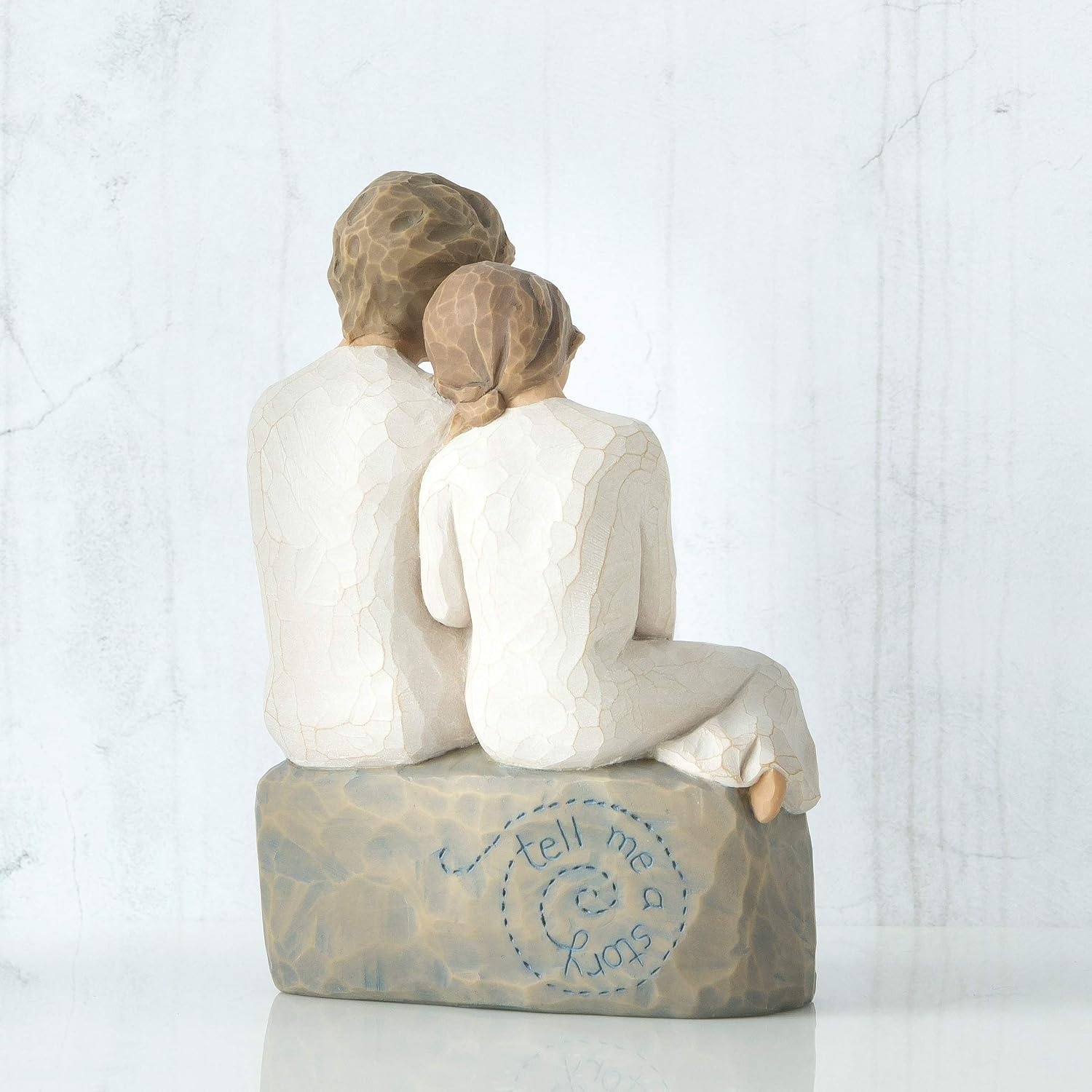 image:imageWillow Tree Grandfather Sculpted HandPainted Figure Cast from a Susan Lordi Original Carving Gift Expressing Love and Caring Includes Enclosure Card Display on Mantelwith My Grandmother