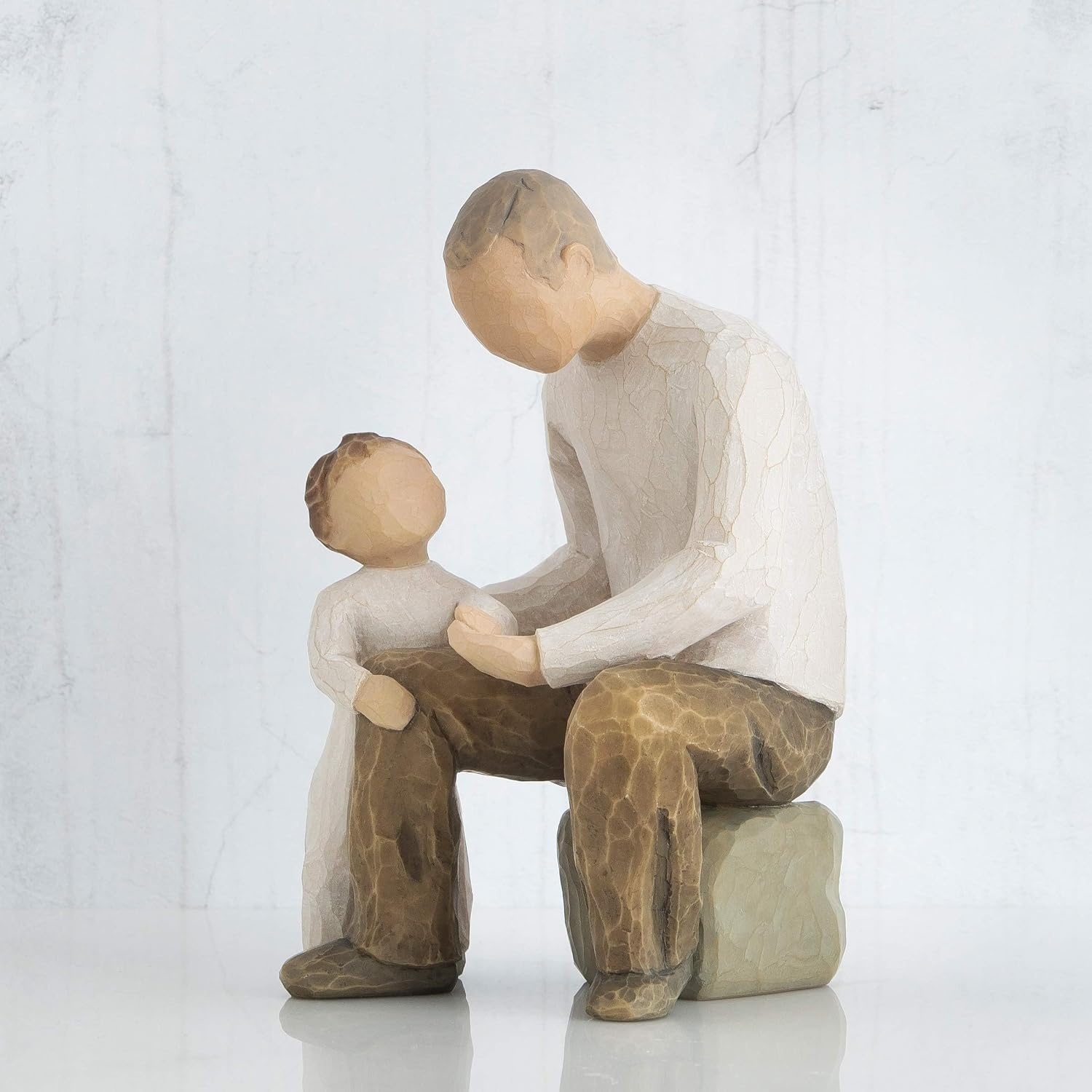 image:imageWillow Tree Grandfather Sculpted HandPainted Figure Cast from a Susan Lordi Original Carving Gift Expressing Love and Caring Includes Enclosure Card Display on MantelGrandfather