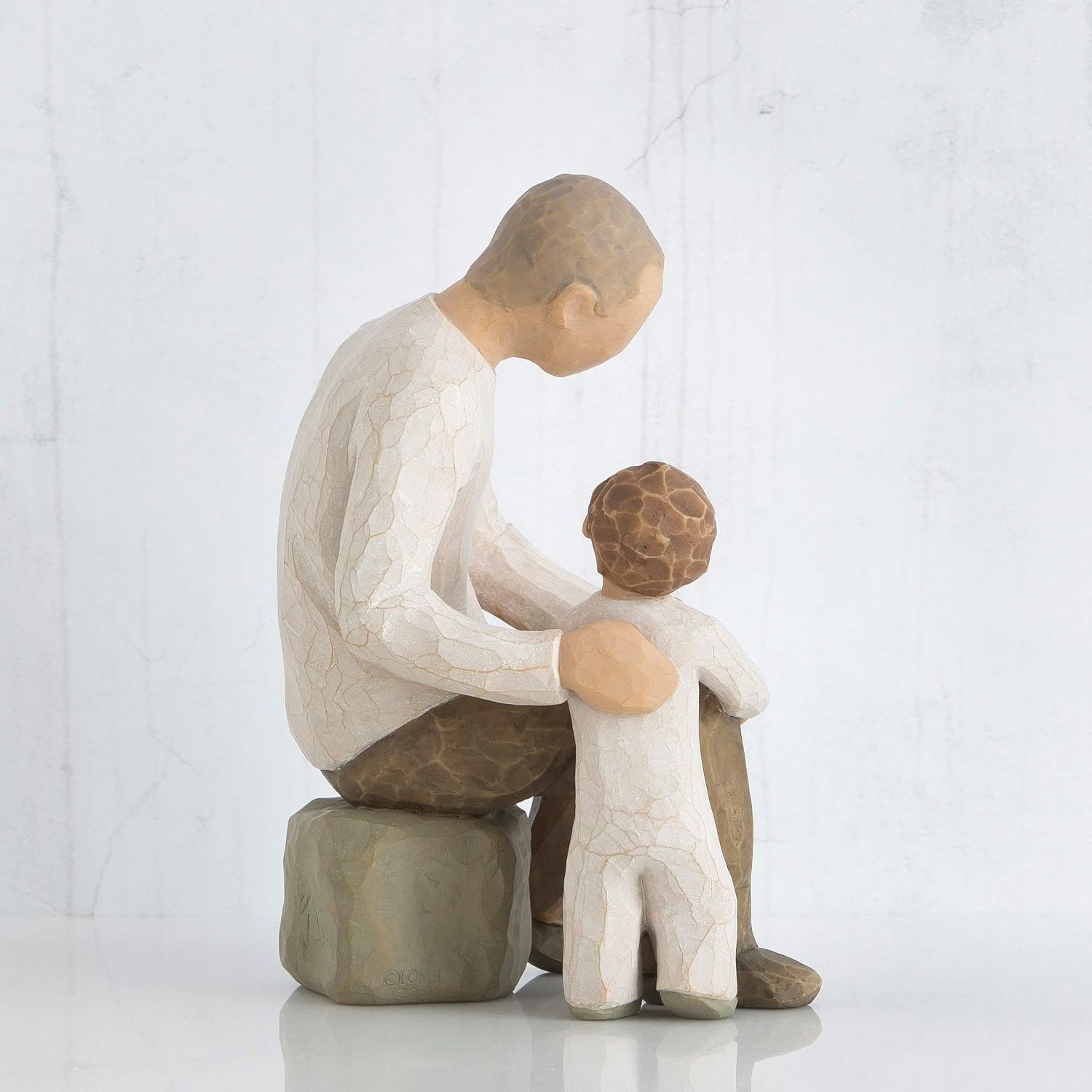 image:imageWillow Tree Grandfather Sculpted HandPainted Figure Cast from a Susan Lordi Original Carving Gift Expressing Love and Caring Includes Enclosure Card Display on MantelGrandfather