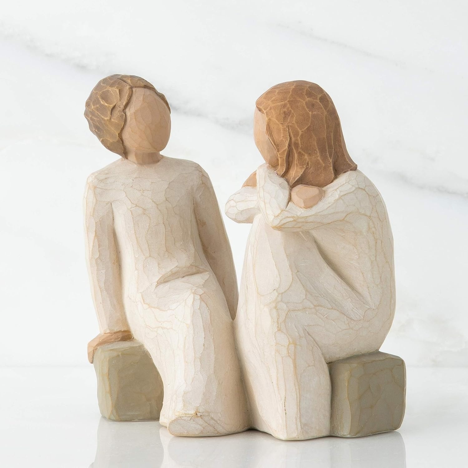 image:imageWillow Tree Heart and Soul Sculpted HandPainted Figure Cast from a Susan Lordi Original Carving Heartfelt Gift Expressing Love and Warmth Display on Shelf Table or MantelHeart and Soul