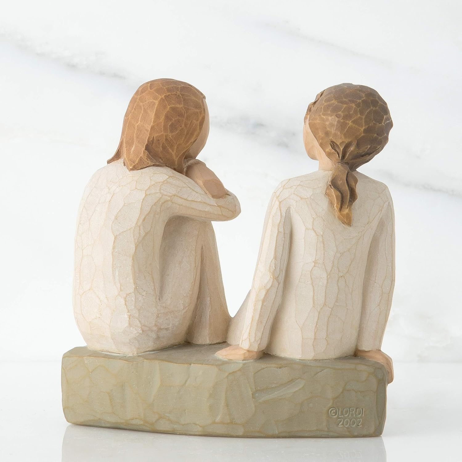 image:imageWillow Tree Heart and Soul Sculpted HandPainted Figure Cast from a Susan Lordi Original Carving Heartfelt Gift Expressing Love and Warmth Display on Shelf Table or MantelHeart and Soul