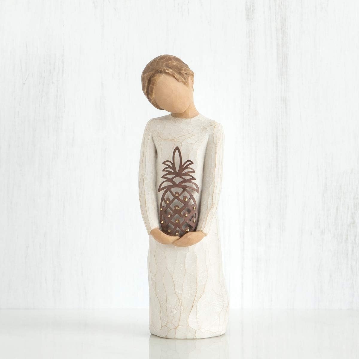 image:imageWillow Tree Heart and Soul Sculpted HandPainted Figure Cast from a Susan Lordi Original Carving Heartfelt Gift Expressing Love and Warmth Display on Shelf Table or MantelGracious