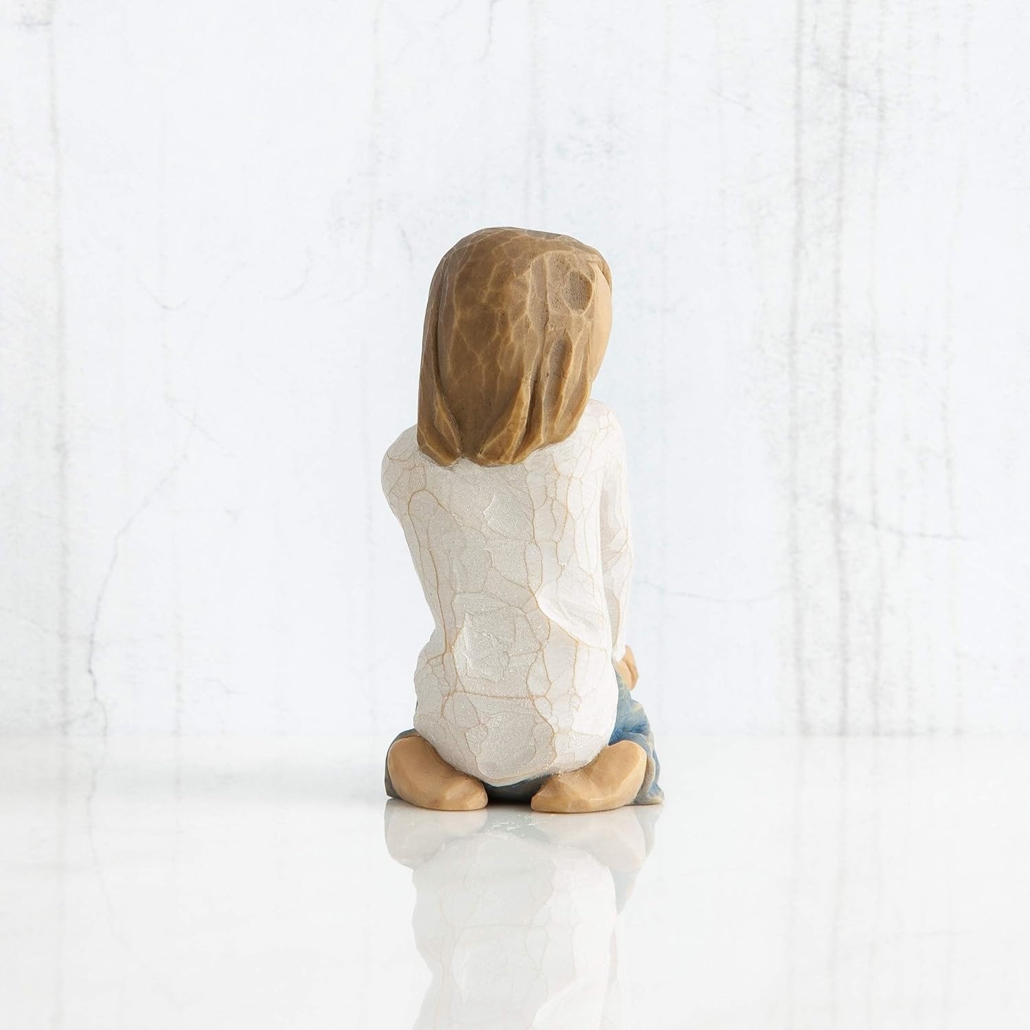 image:imageWillow Tree Joyful Child Nurtured by Your Loving Care A Reminder of Loving Family Relationships Closeness Love Sculpted HandPainted Figure