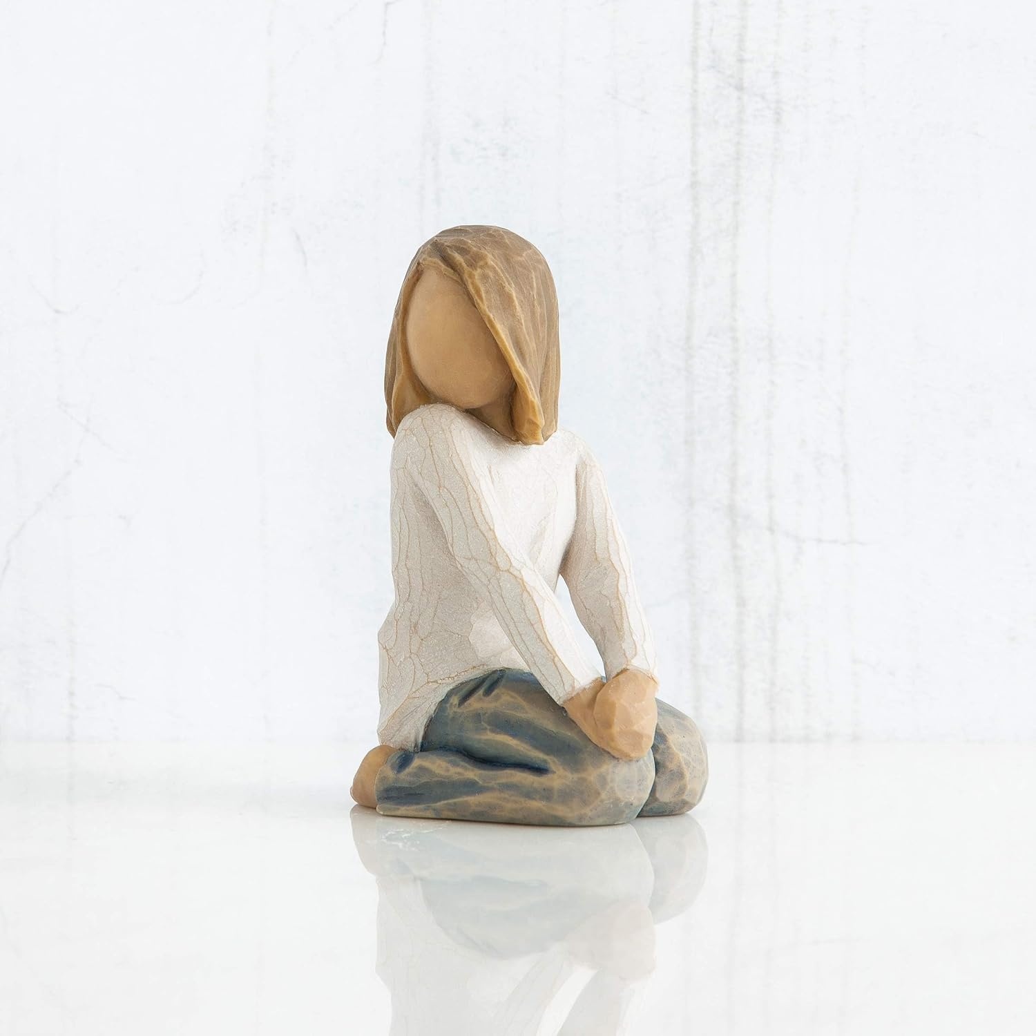 image:imageWillow Tree Joyful Child Nurtured by Your Loving Care A Reminder of Loving Family Relationships Closeness Love Sculpted HandPainted Figure