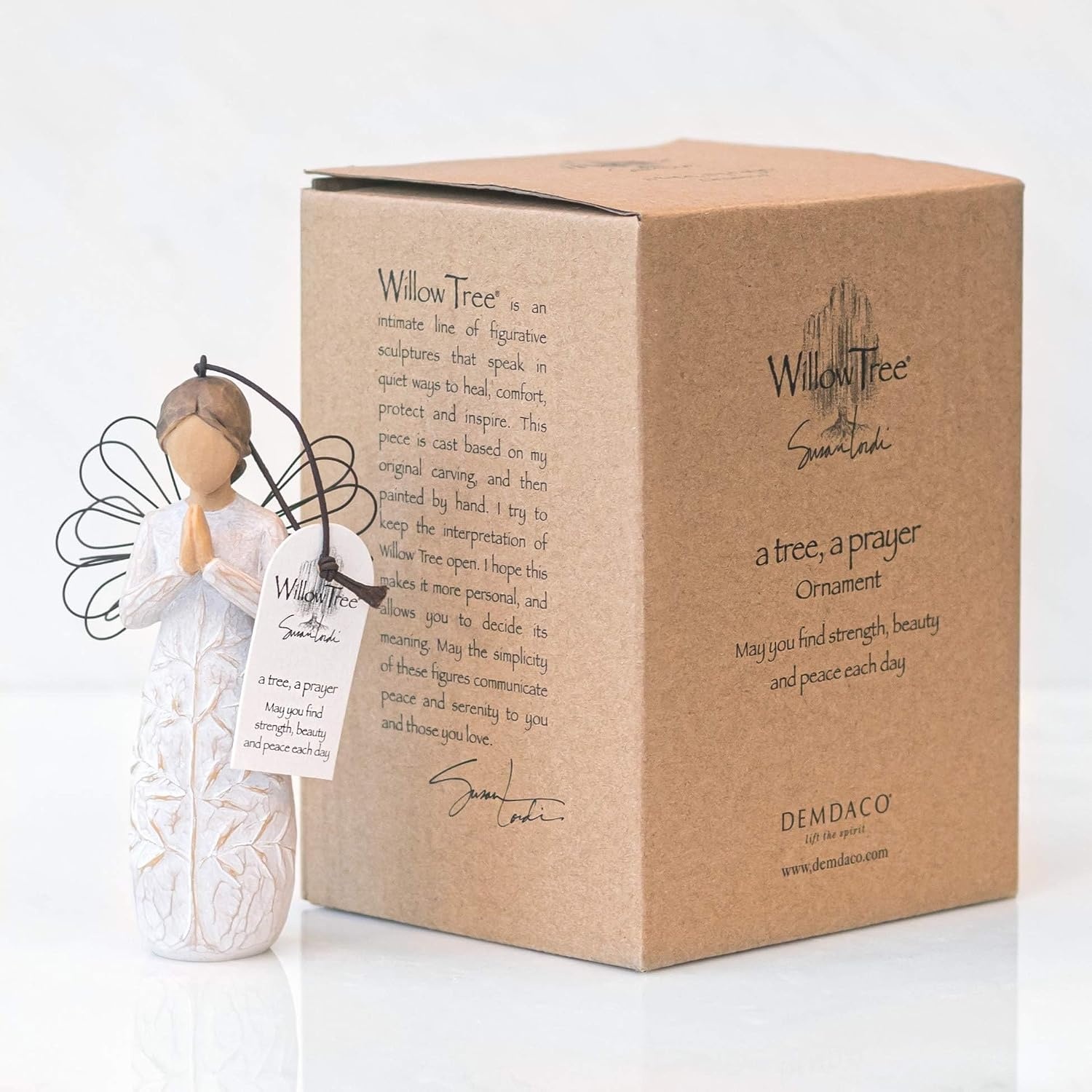 image:imageWillow Tree Keepsake Sculpted HandPainted Figure Sentimental Gift for Loved Ones Cast from a Susan Lordi Original Carving Cast Resin Keepsake Packaged in Fitted Gift BoxKeepsake lighter skin