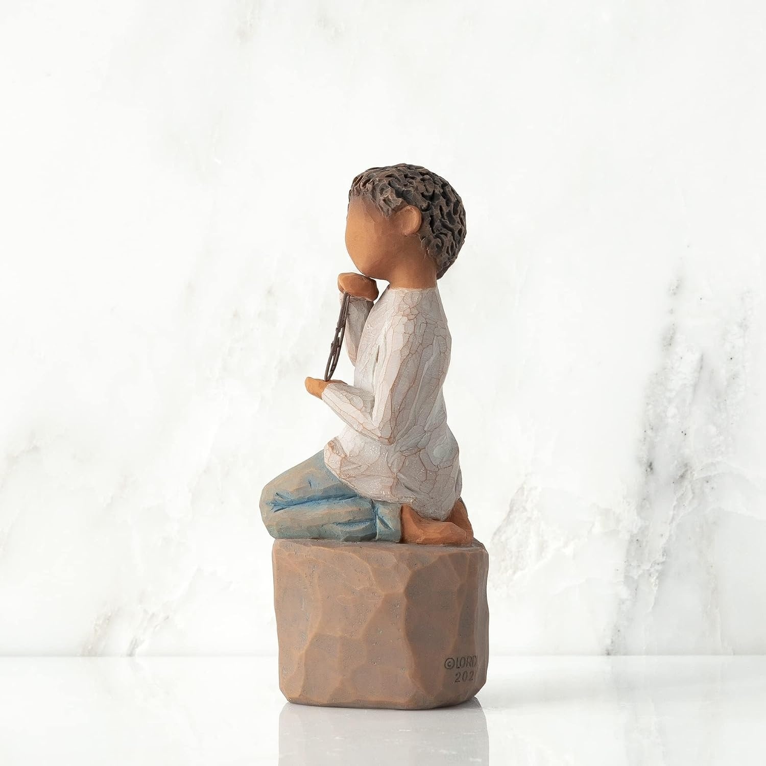 image:imageWillow Tree Love You Too Darker Skin Sculpted HandPainted Figure