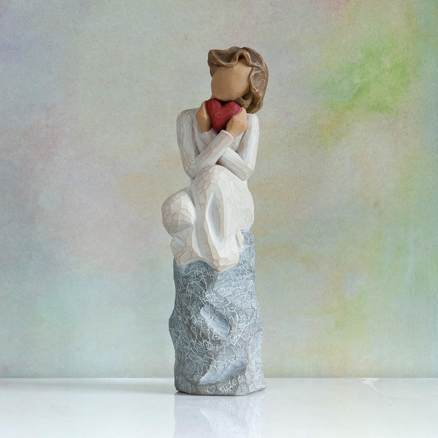 image:imageWillow Tree My Guy Sculpted HandPainted Figure Cast from a Susan Lordi Original Carving Meaningful Keepsake Gift for Loved Ones Display on Shelf Table or MantelAlways