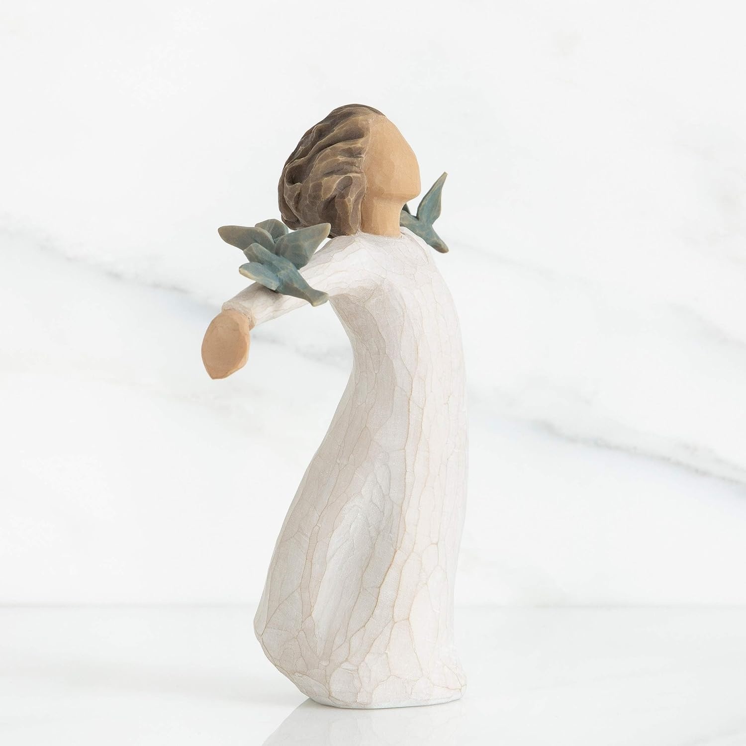 image:imageWillow Tree My Guy Sculpted HandPainted Figure Cast from a Susan Lordi Original Carving Meaningful Keepsake Gift for Loved Ones Display on Shelf Table or MantelHappiness