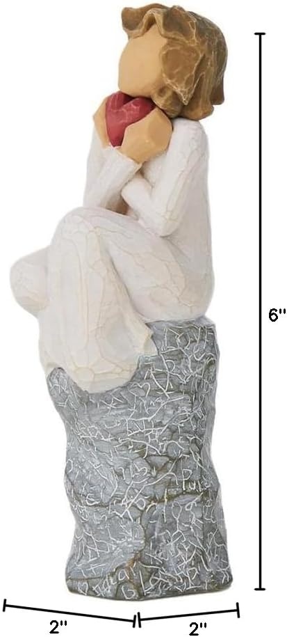 image:imageWillow Tree My Guy Sculpted HandPainted Figure Cast from a Susan Lordi Original Carving Meaningful Keepsake Gift for Loved Ones Display on Shelf Table or MantelAlways