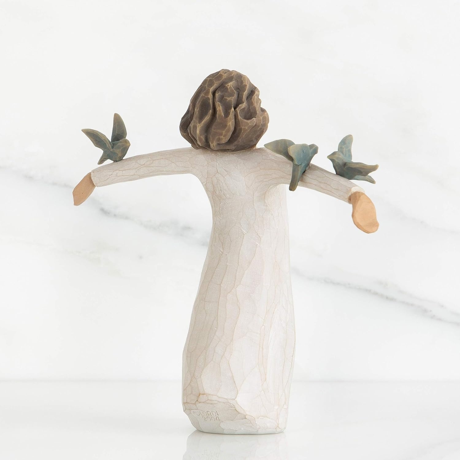 image:imageWillow Tree My Guy Sculpted HandPainted Figure Cast from a Susan Lordi Original Carving Meaningful Keepsake Gift for Loved Ones Display on Shelf Table or MantelHappiness