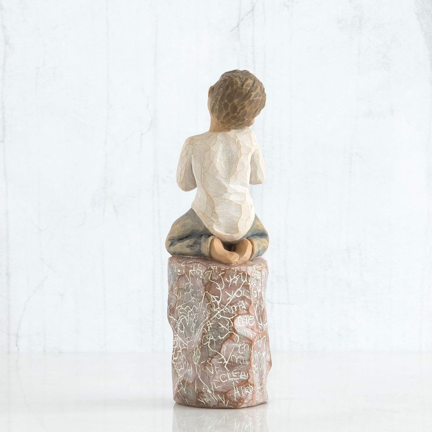image:imageWillow Tree My Guy Sculpted HandPainted Figure Cast from a Susan Lordi Original Carving Meaningful Keepsake Gift for Loved Ones Display on Shelf Table or MantelSomething Special