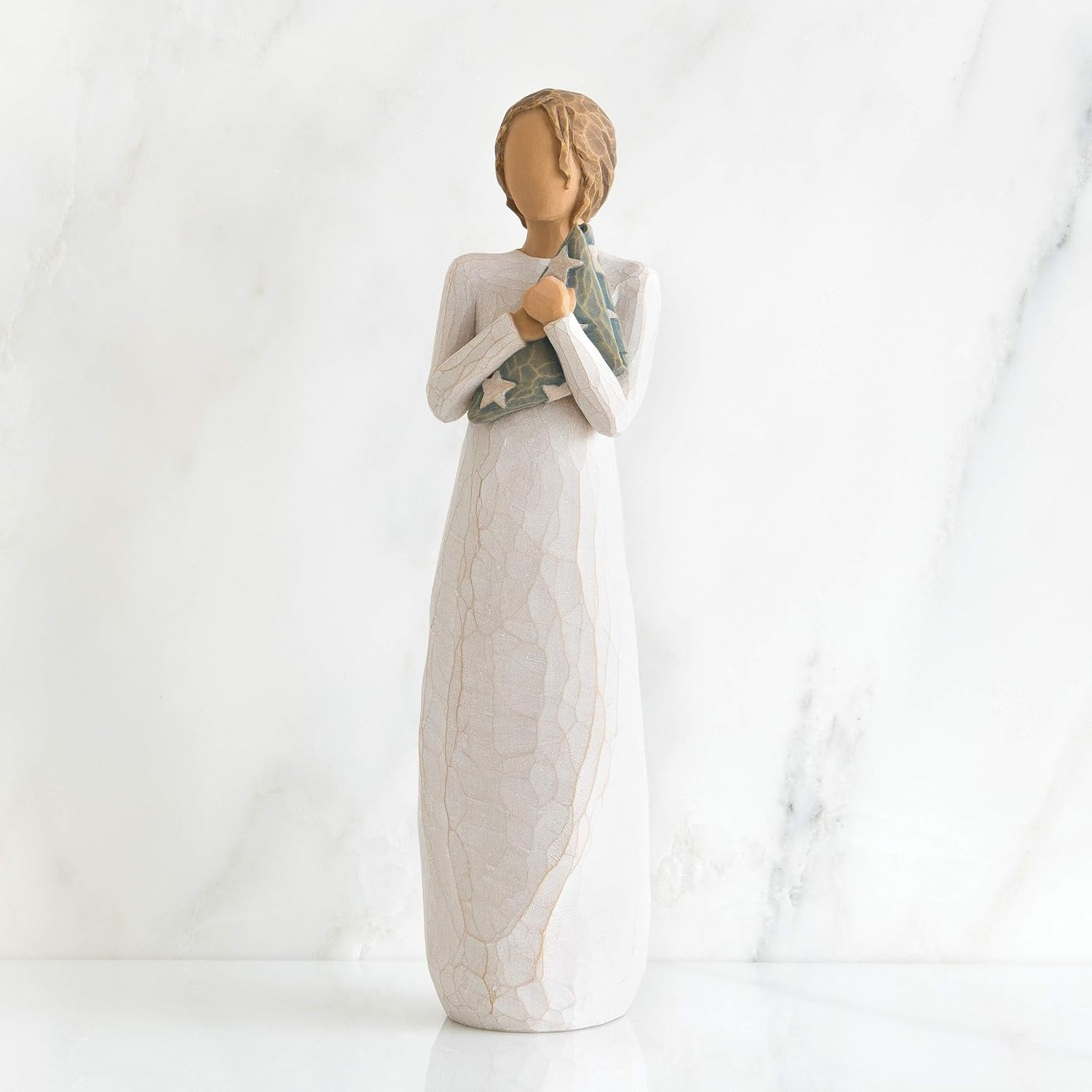 image:imageWillow Tree My Guy Sculpted HandPainted Figure Cast from a Susan Lordi Original Carving Meaningful Keepsake Gift for Loved Ones Display on Shelf Table or MantelHero