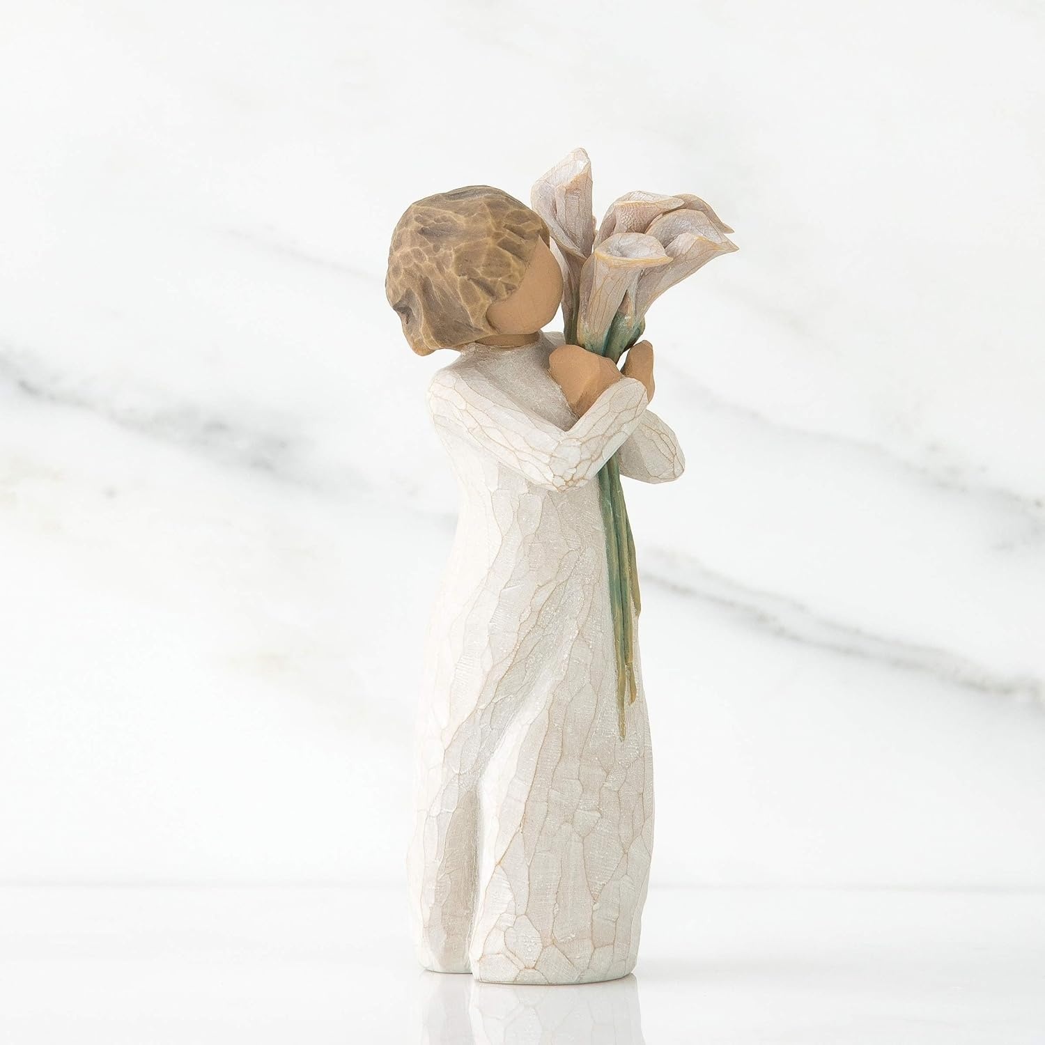 image:imageWillow Tree My Guy Sculpted HandPainted Figure Cast from a Susan Lordi Original Carving Meaningful Keepsake Gift for Loved Ones Display on Shelf Table or MantelBeautiful Wishes
