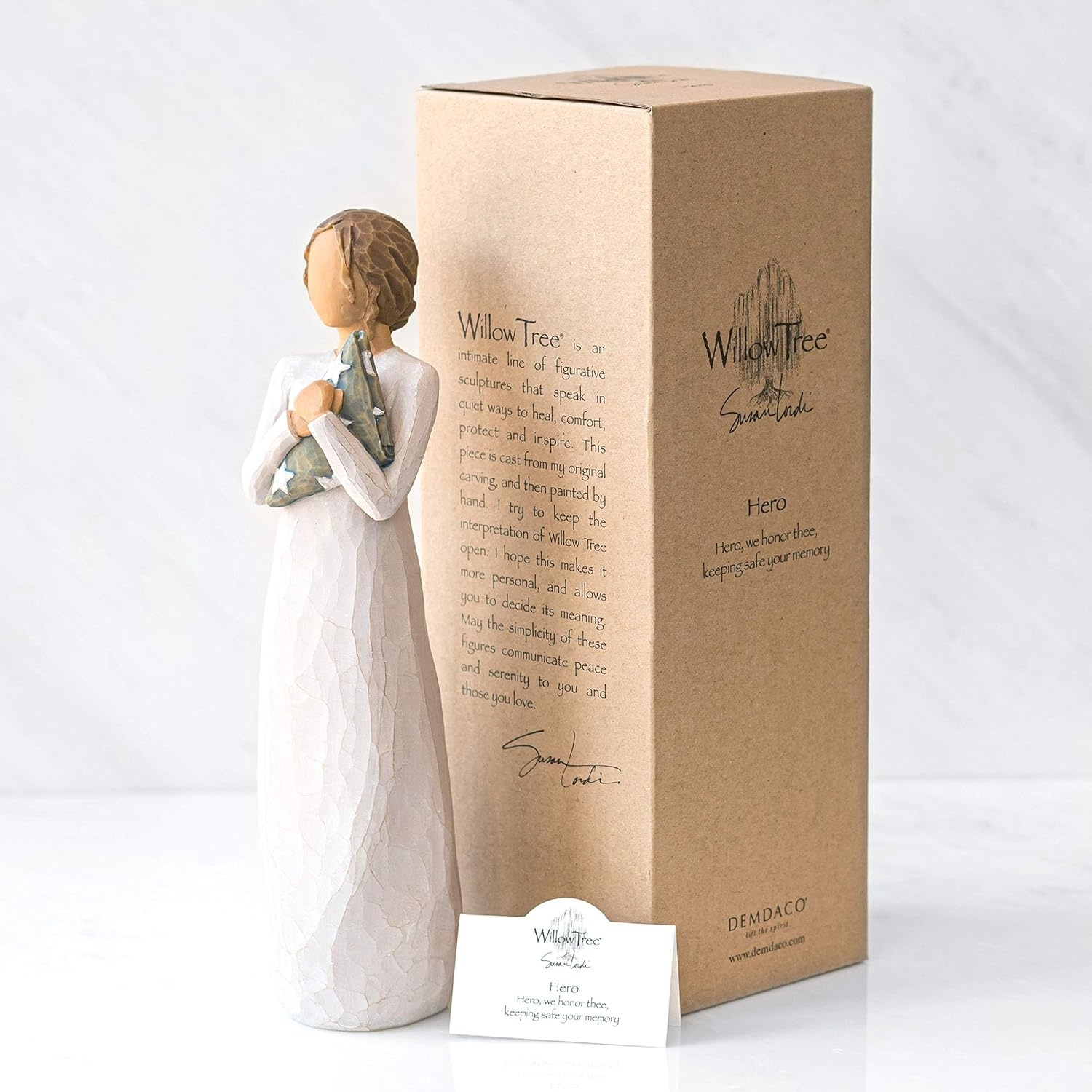 image:imageWillow Tree My Guy Sculpted HandPainted Figure Cast from a Susan Lordi Original Carving Meaningful Keepsake Gift for Loved Ones Display on Shelf Table or MantelHero