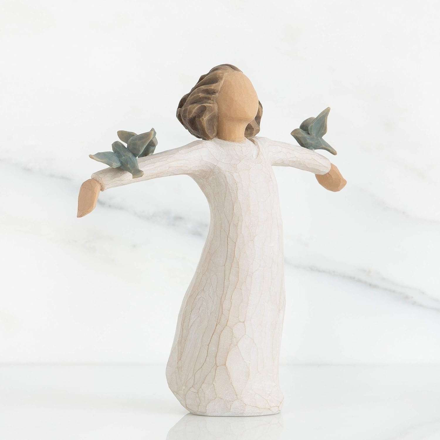 image:imageWillow Tree My Guy Sculpted HandPainted Figure Cast from a Susan Lordi Original Carving Meaningful Keepsake Gift for Loved Ones Display on Shelf Table or MantelHappiness