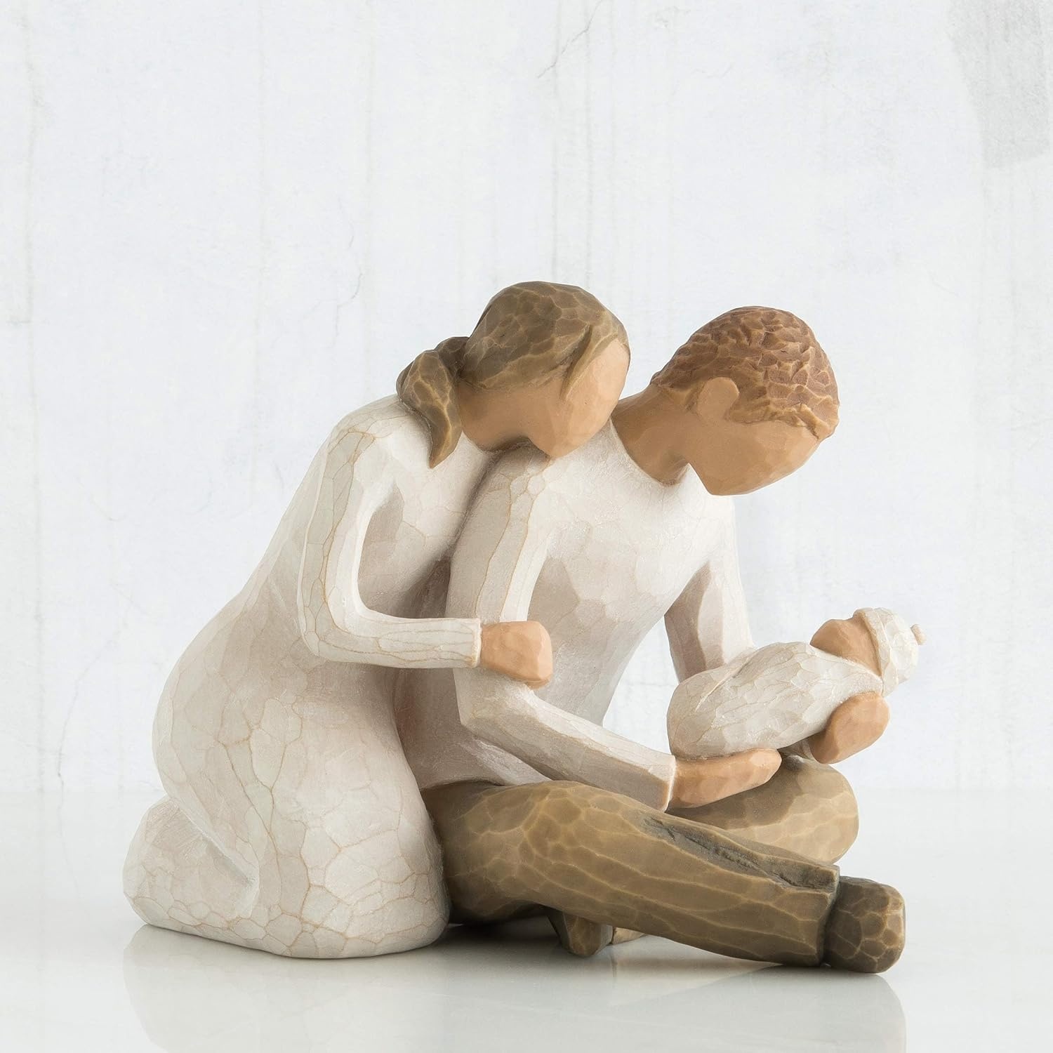 image:imageWillow Tree New Life Celebrating The Miracle of New Life A Gift for First Time Parents or Those Growing Their Families Loving Relationships Between Parents and Child Sculpted HandPainted Figure HandPainted Resin Figurine Sculpted by Artist Susan Lordi Celebrates Loving Family Relationships Family GroupingChild of My Heart