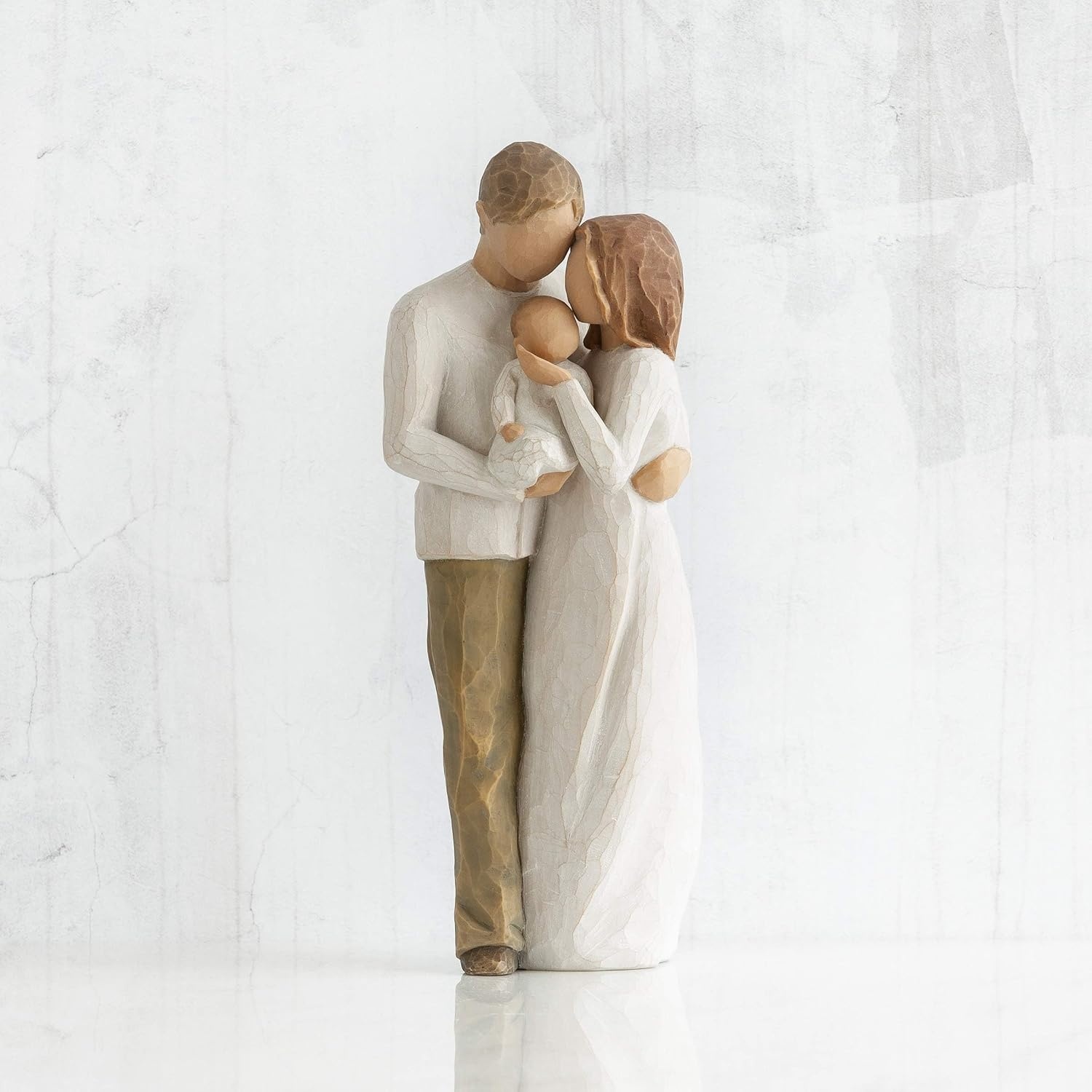 image:imageWillow Tree New Life Celebrating The Miracle of New Life A Gift for First Time Parents or Those Growing Their Families Loving Relationships Between Parents and Child Sculpted HandPainted Figure HandPainted Resin Figurine Sculpted by Artist Susan Lordi Celebrates Loving Family Relationships Family GroupingMotherDaughter