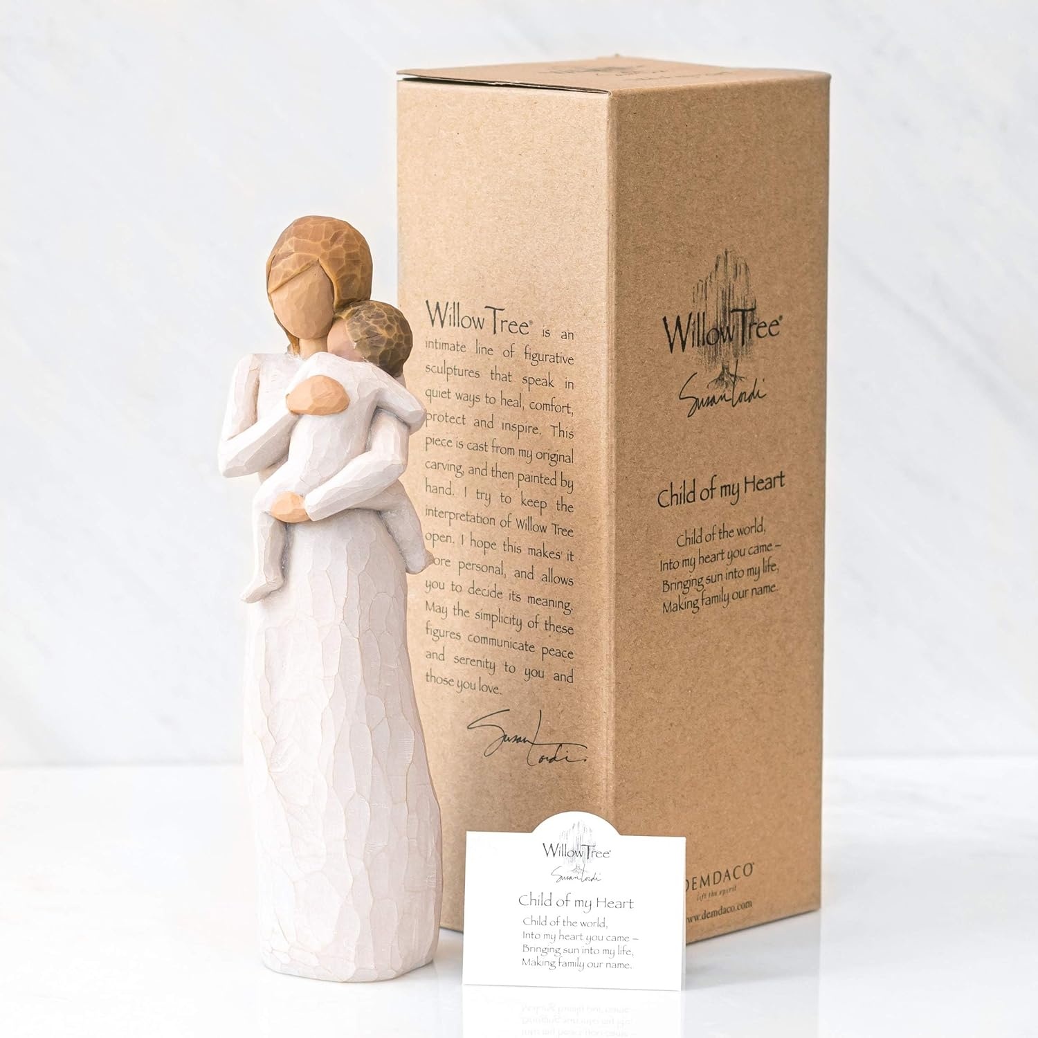 image:imageWillow Tree New Life Celebrating The Miracle of New Life A Gift for First Time Parents or Those Growing Their Families Loving Relationships Between Parents and Child Sculpted HandPainted Figure HandPainted Resin Figurine Sculpted by Artist Susan Lordi Celebrates Loving Family Relationships Family GroupingMy New Baby Sky