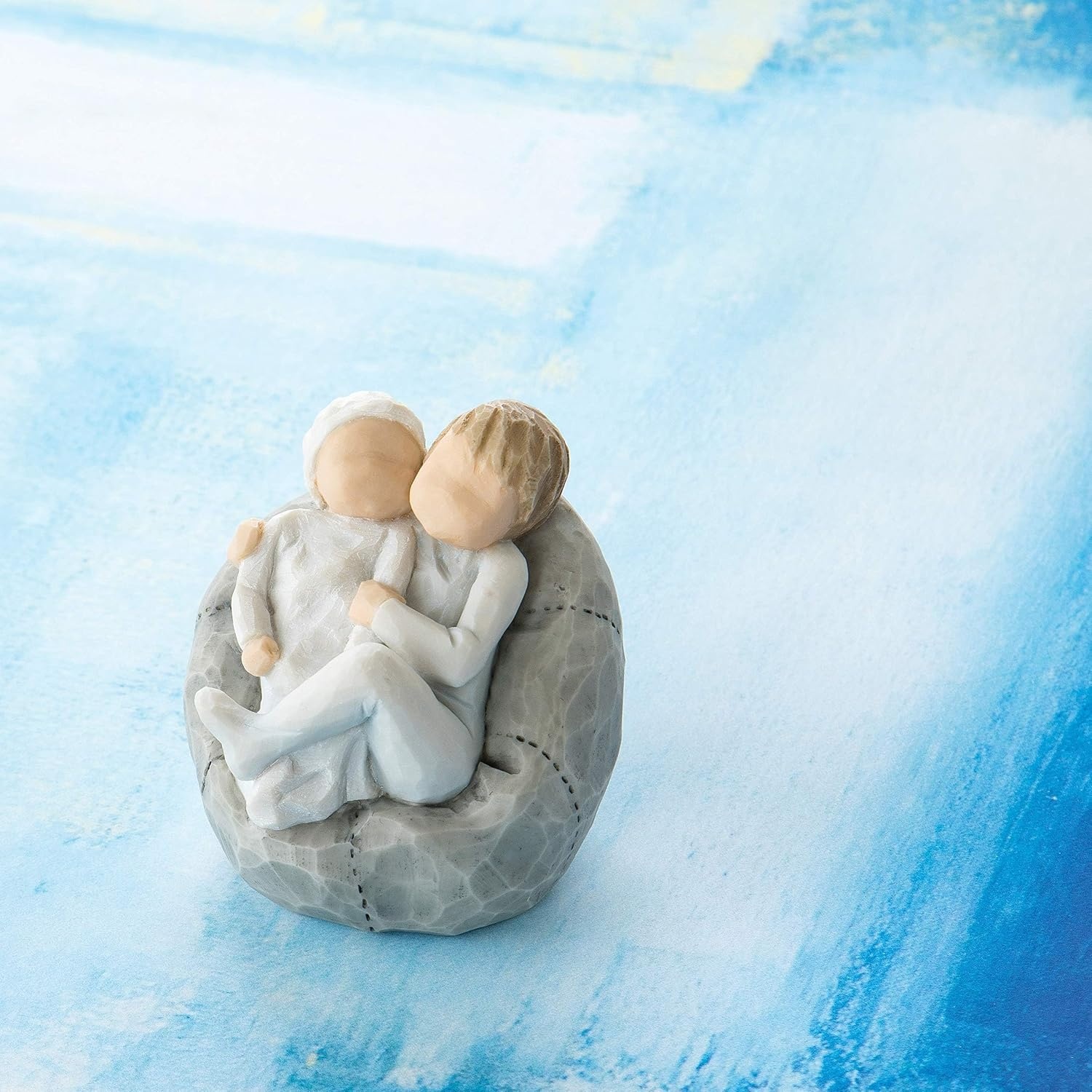 image:imageWillow Tree New Life Celebrating The Miracle of New Life A Gift for First Time Parents or Those Growing Their Families Loving Relationships Between Parents and Child Sculpted HandPainted Figure HandPainted Resin Figurine Sculpted by Artist Susan Lordi Celebrates Loving Family Relationships Family GroupingFather and Daughter