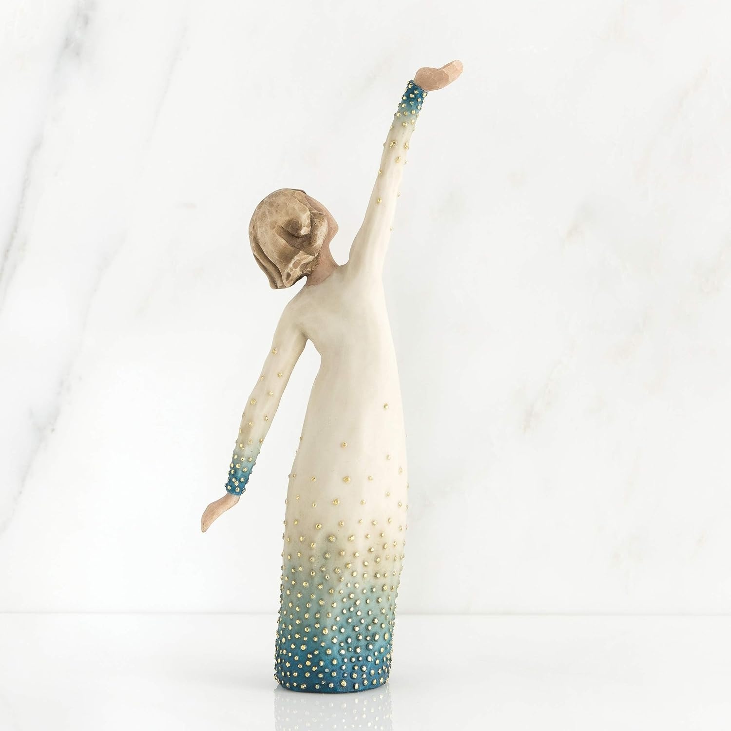image:imageWillow Tree Quest Sculpted HandPainted Figure Cast from a Susan Lordi Original Carving Inspirational Gift of Encouragement Strength Hope and ConfidenceShine