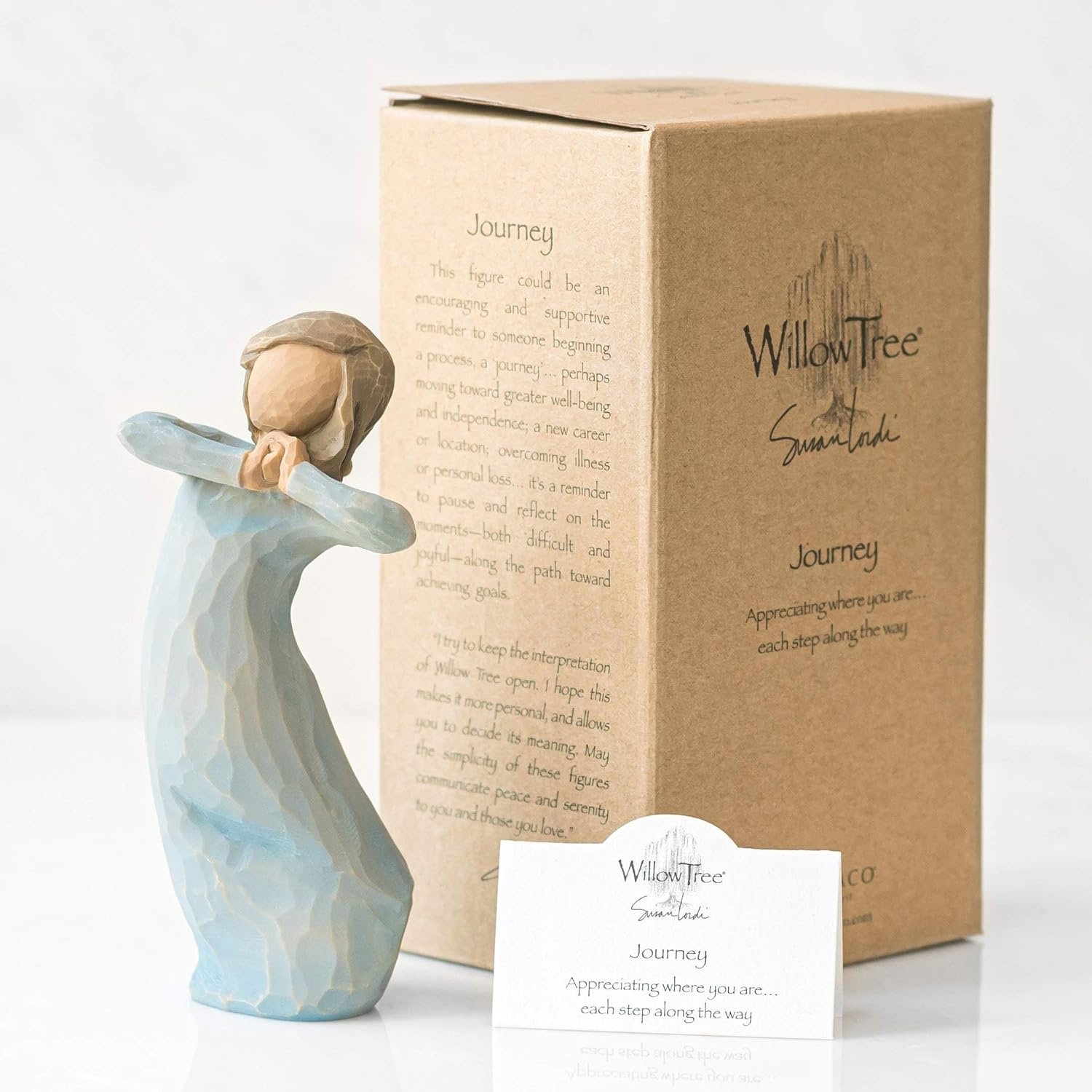 image:imageWillow Tree Remember Sculpted HandPainted Figure Cast from a Susan Lordi Original Carving Meaningful Keepsake Gift for Loved Ones and Lifes MilestonesJourney