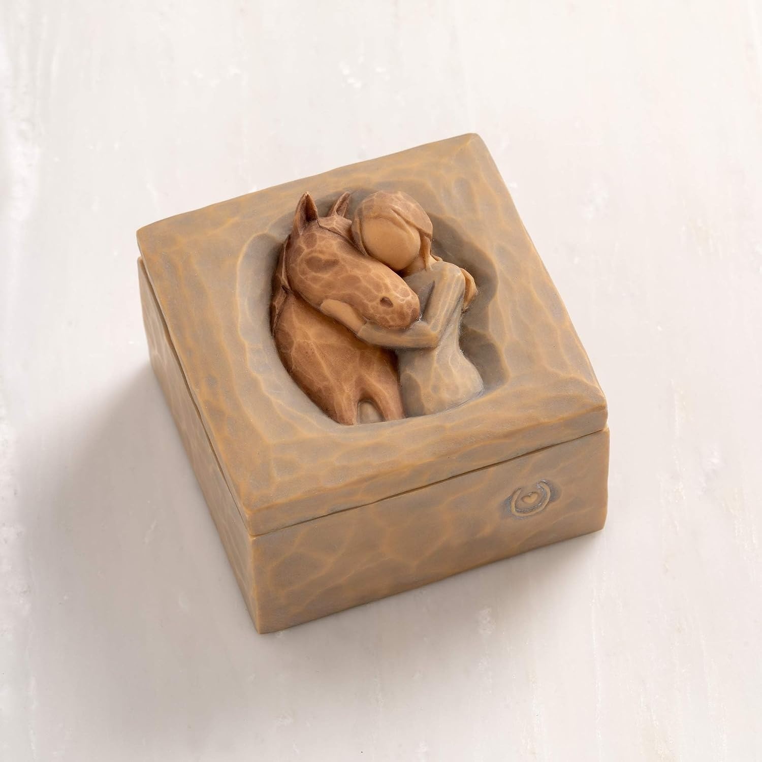 image:imageWillow Tree Sister mine Keepsake Box sculpted handpainted Keepsake Box HandPainted Keepsake Box Sentimental Gift for Loved Ones Holds Jewelry and Treasures Sculpted by Artist Susan LordiQuiet Strength