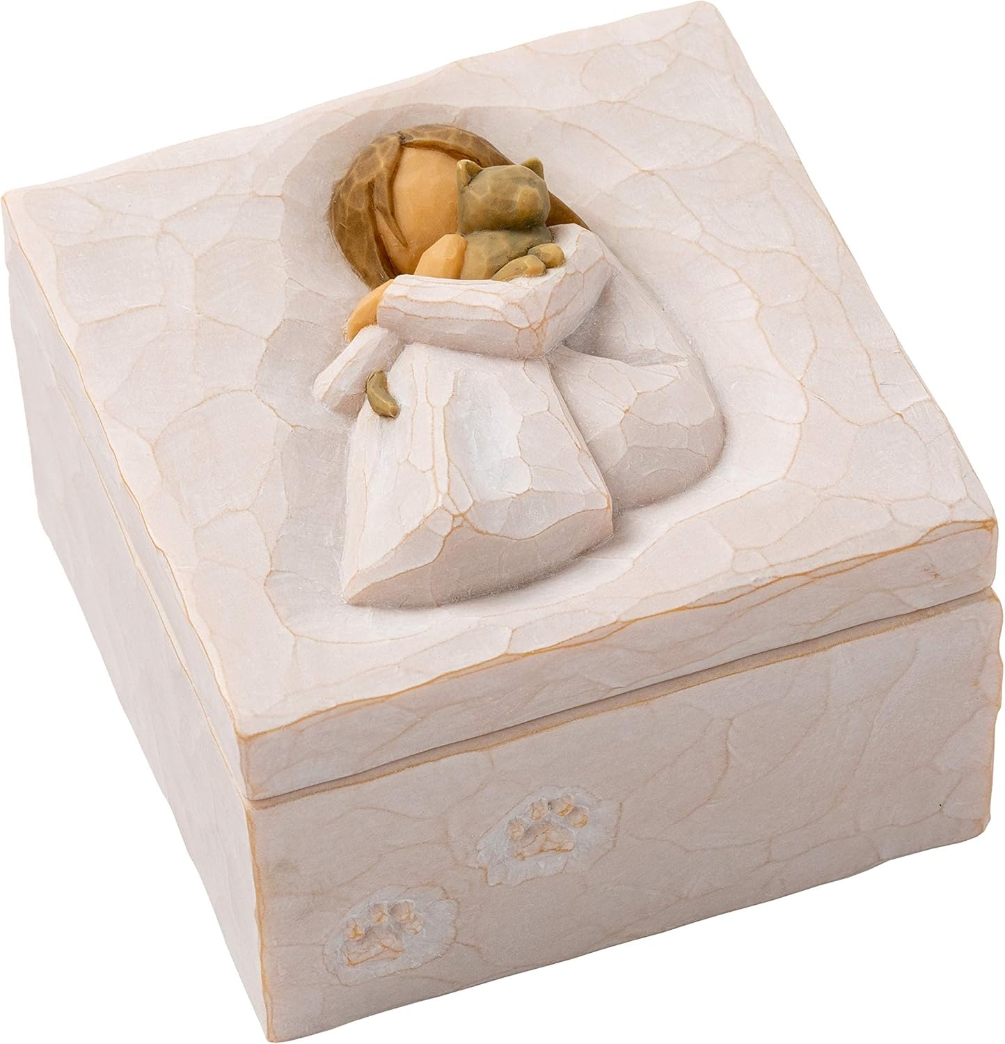 image:imageWillow Tree Sister mine Keepsake Box sculpted handpainted Keepsake Box HandPainted Keepsake Box Sentimental Gift for Loved Ones Holds Jewelry and Treasures Sculpted by Artist Susan LordiComfort