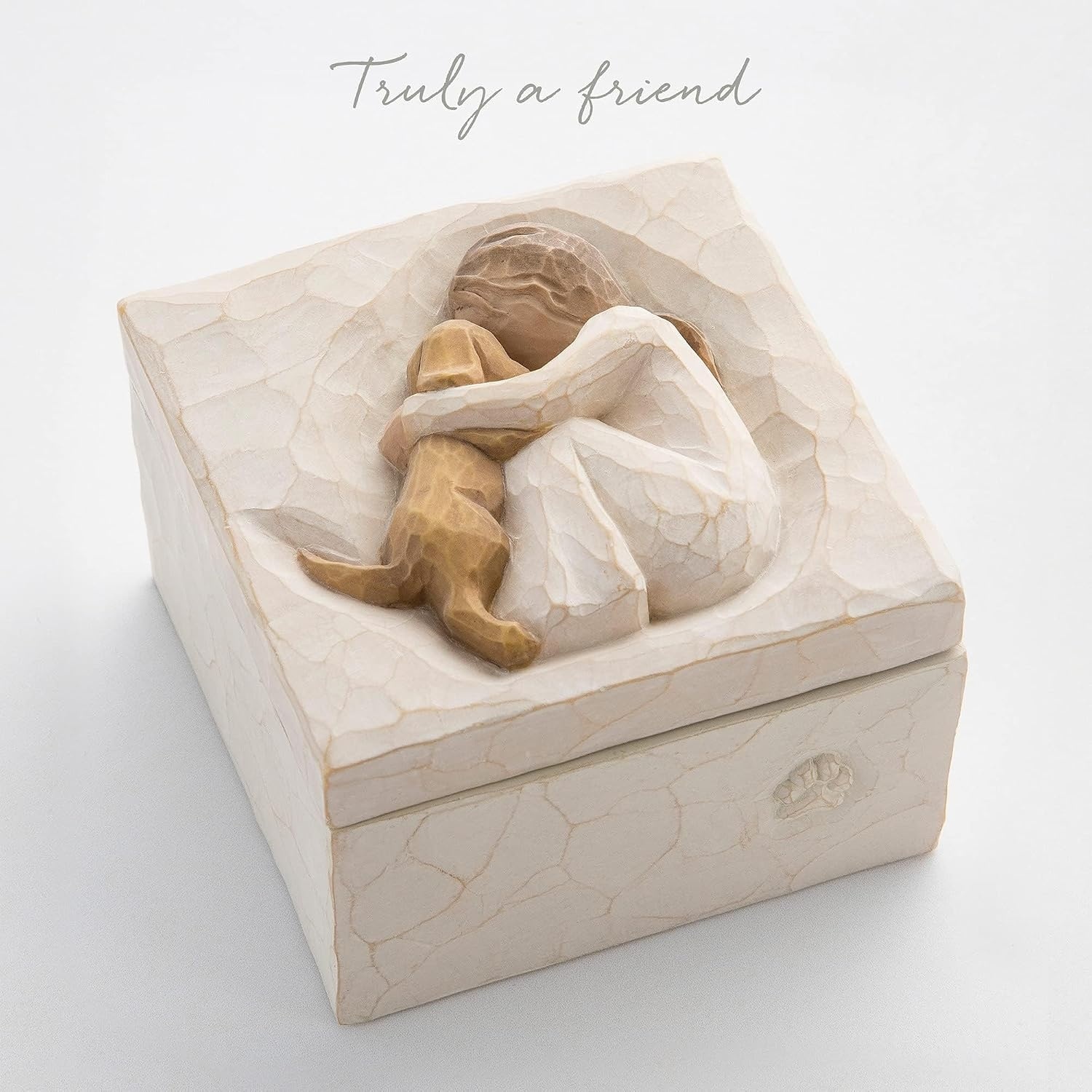 image:imageWillow Tree Sister mine Keepsake Box sculpted handpainted Keepsake Box HandPainted Keepsake Box Sentimental Gift for Loved Ones Holds Jewelry and Treasures Sculpted by Artist Susan LordiAntique
