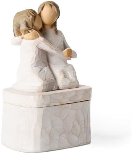 image:imageWillow Tree Sister mine Keepsake Box sculpted handpainted Keepsake Box HandPainted Keepsake Box Sentimental Gift for Loved Ones Holds Jewelry and Treasures Sculpted by Artist Susan LordiSister mine