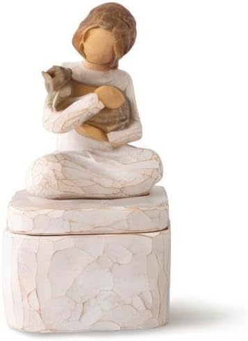 image:imageWillow Tree Sister mine Keepsake Box sculpted handpainted Keepsake Box HandPainted Keepsake Box Sentimental Gift for Loved Ones Holds Jewelry and Treasures Sculpted by Artist Susan LordiKindness girl