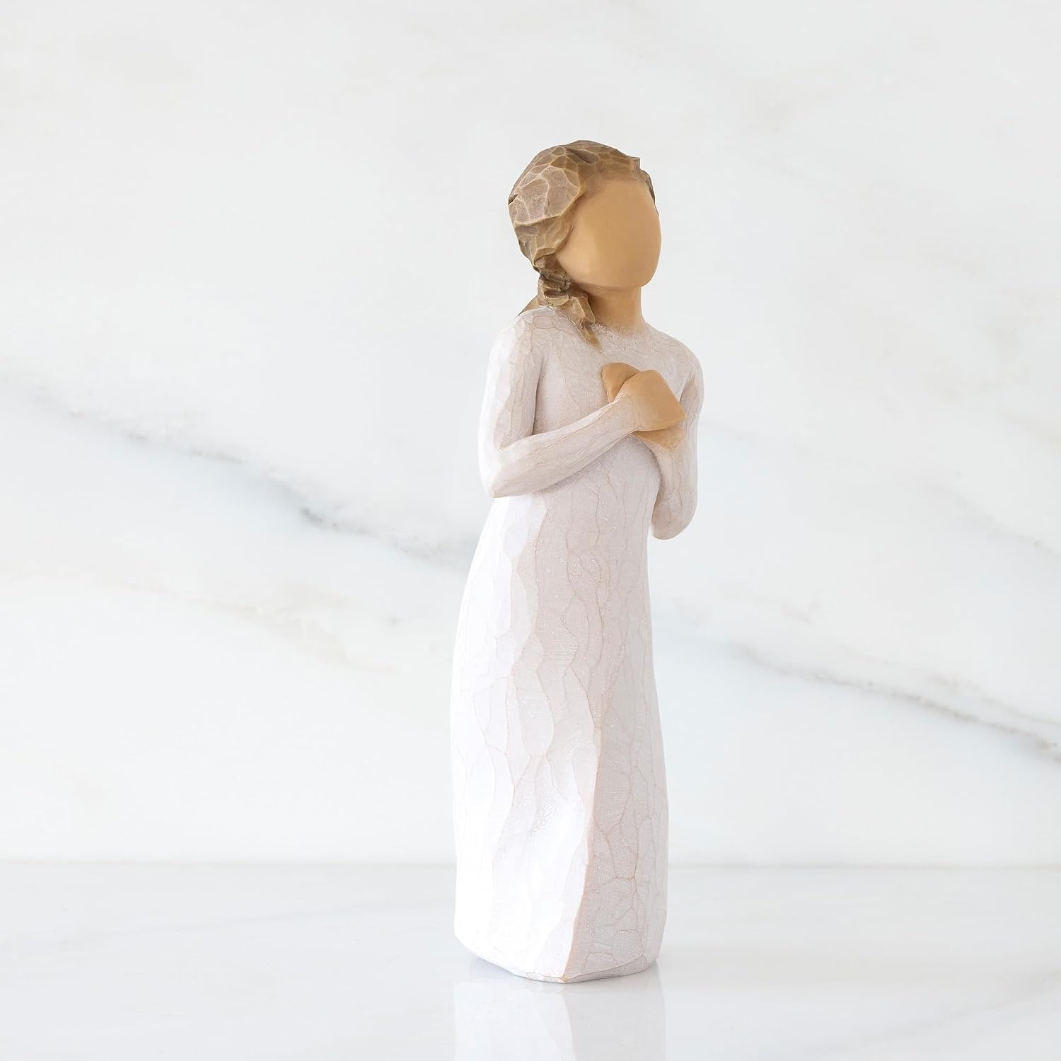 image:imageWillow Tree Tapestry Sculpted HandPainted Figure with Gold Leaf Cast from a Susan Lordi Original Carving Gift Offering Comfort Peace Support and Inner Strength Includes Enclosure CardHere for You