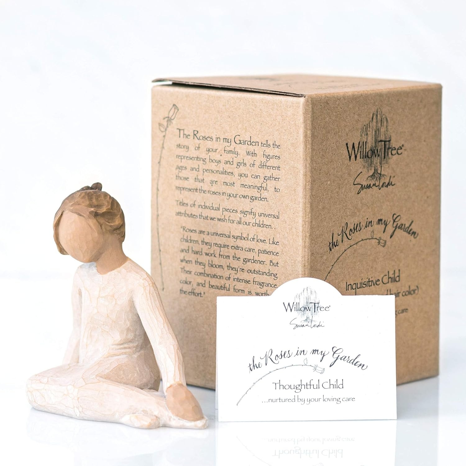 image:imageWillow Tree Thoughtful Child Sculpted HandPainted Figure