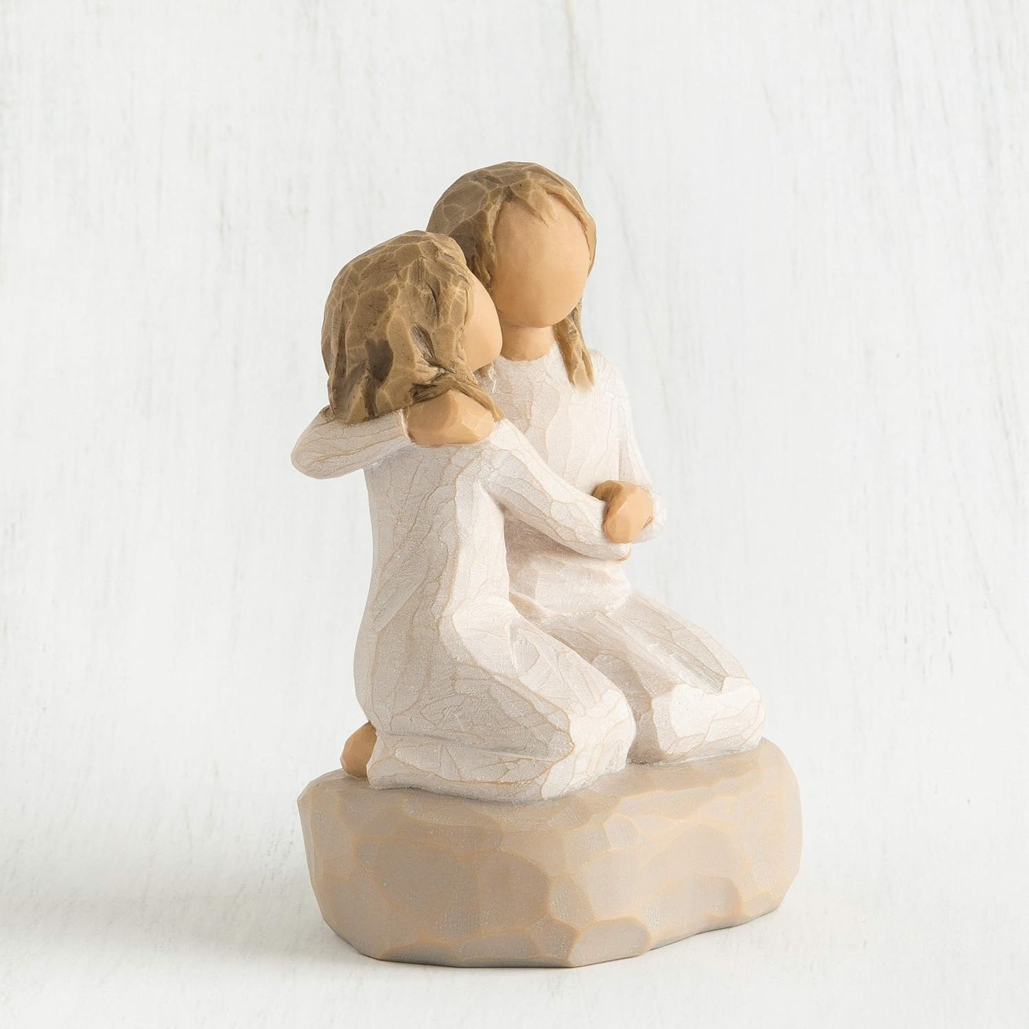 image:imageWillow Tree We are Three Sculpted HandPainted Figure Darker Skin Cast from a Susan Lordi Original Carving Celebrates Close Bonds Meaningful Relationships Thoughtful Keepsake Gift IdeaWe are Three